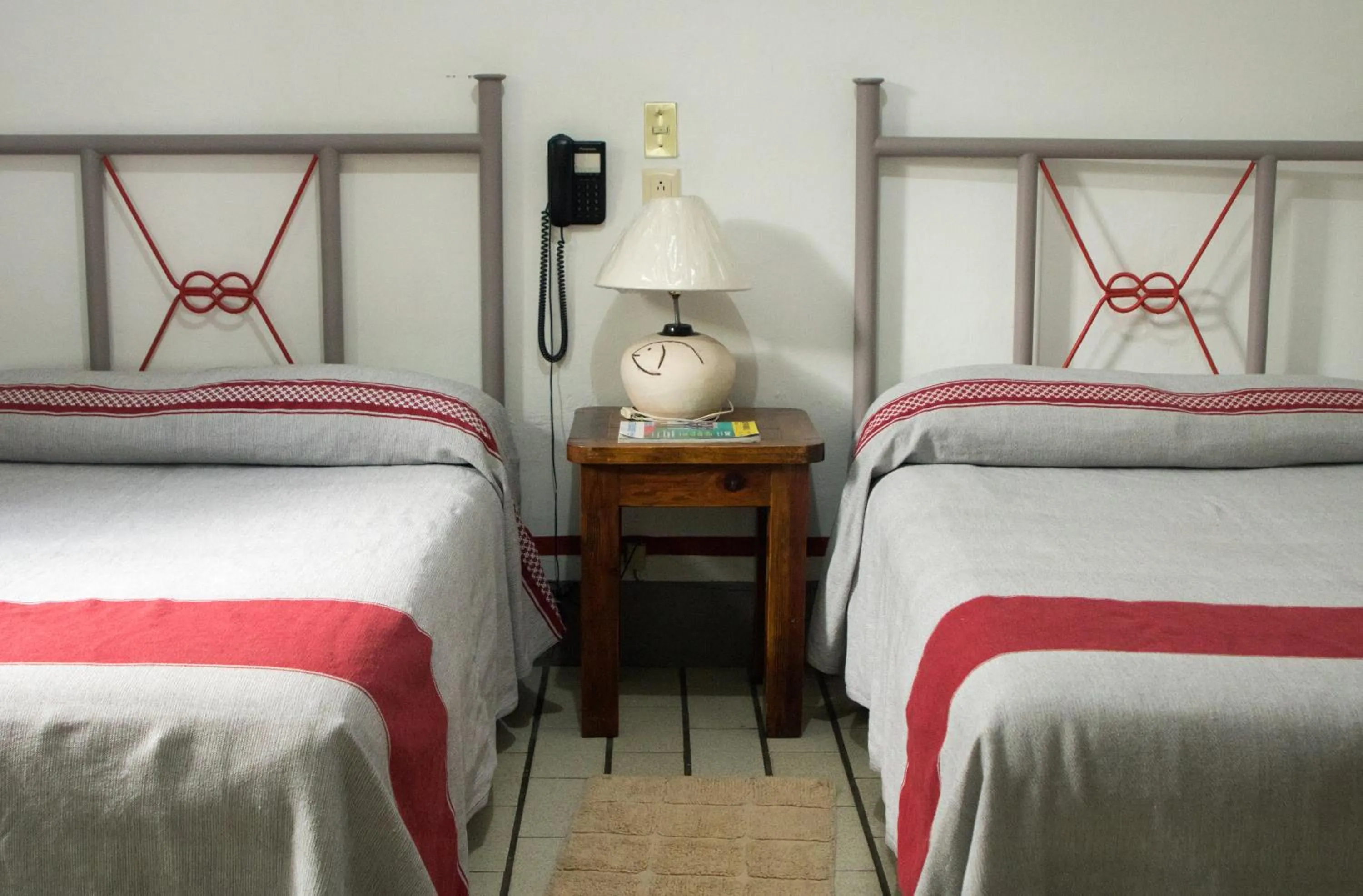 Double Room with Two Double Beds in Hotel Posada el Cid