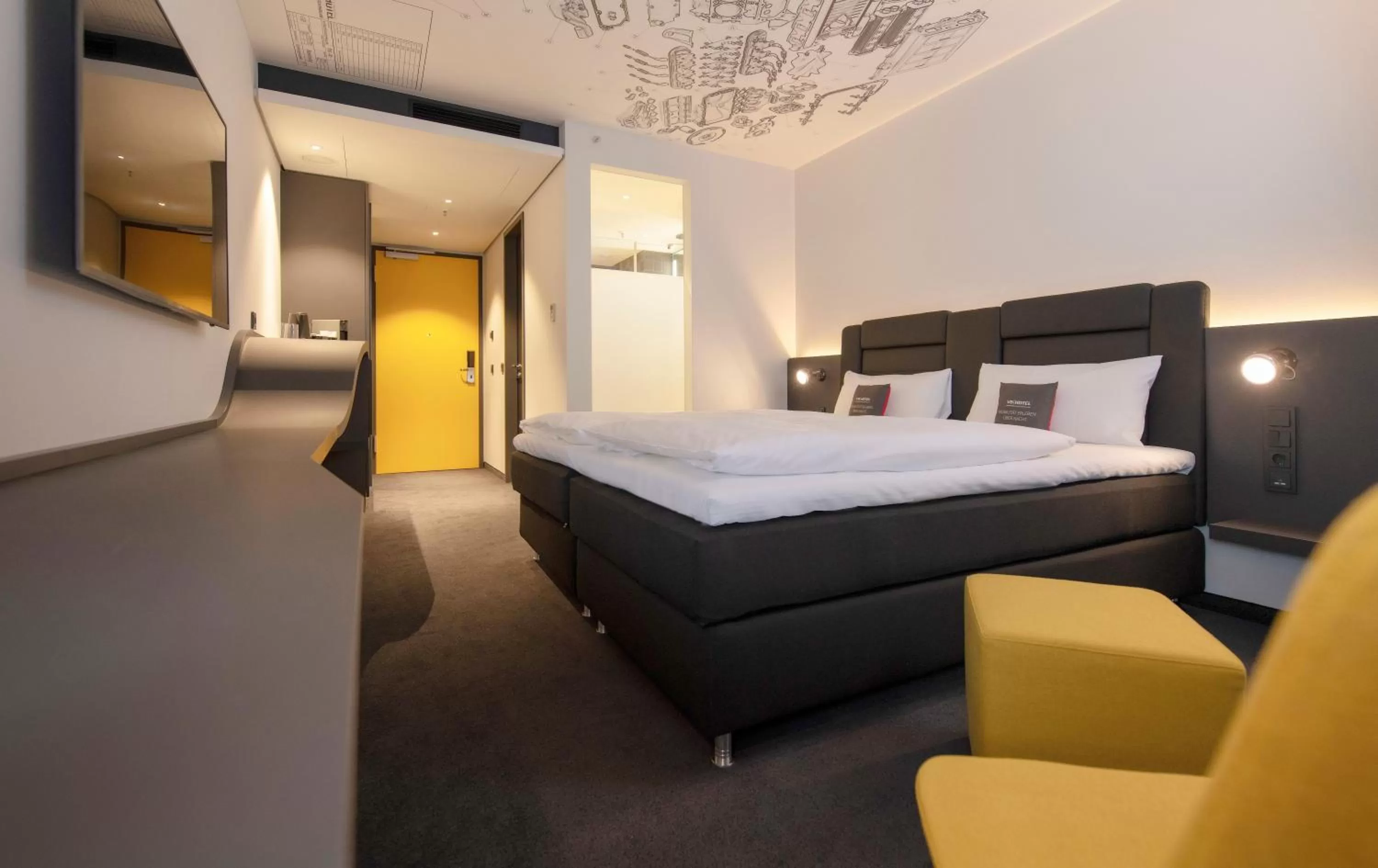Superior Double Room in V8 Hotel Köln at MOTORWORLD