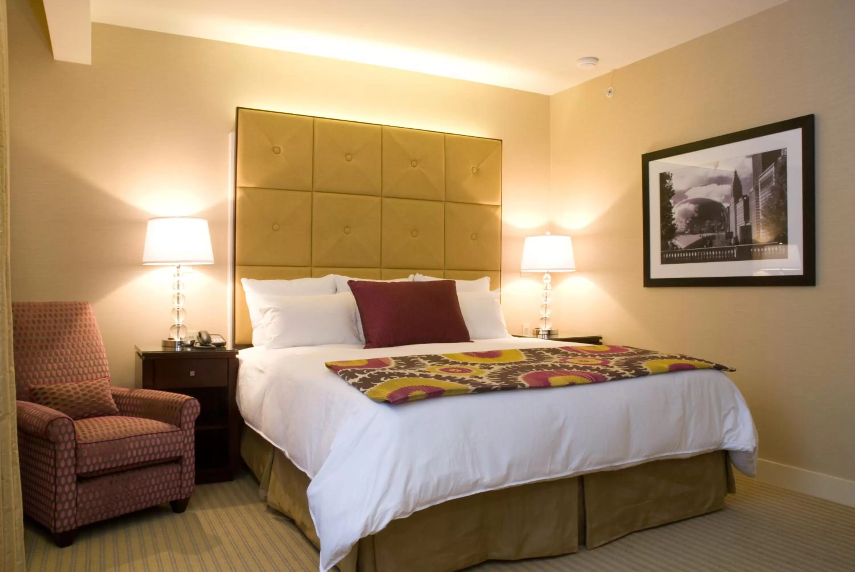 Club M Suite in Millennium Knickerbocker Chicago