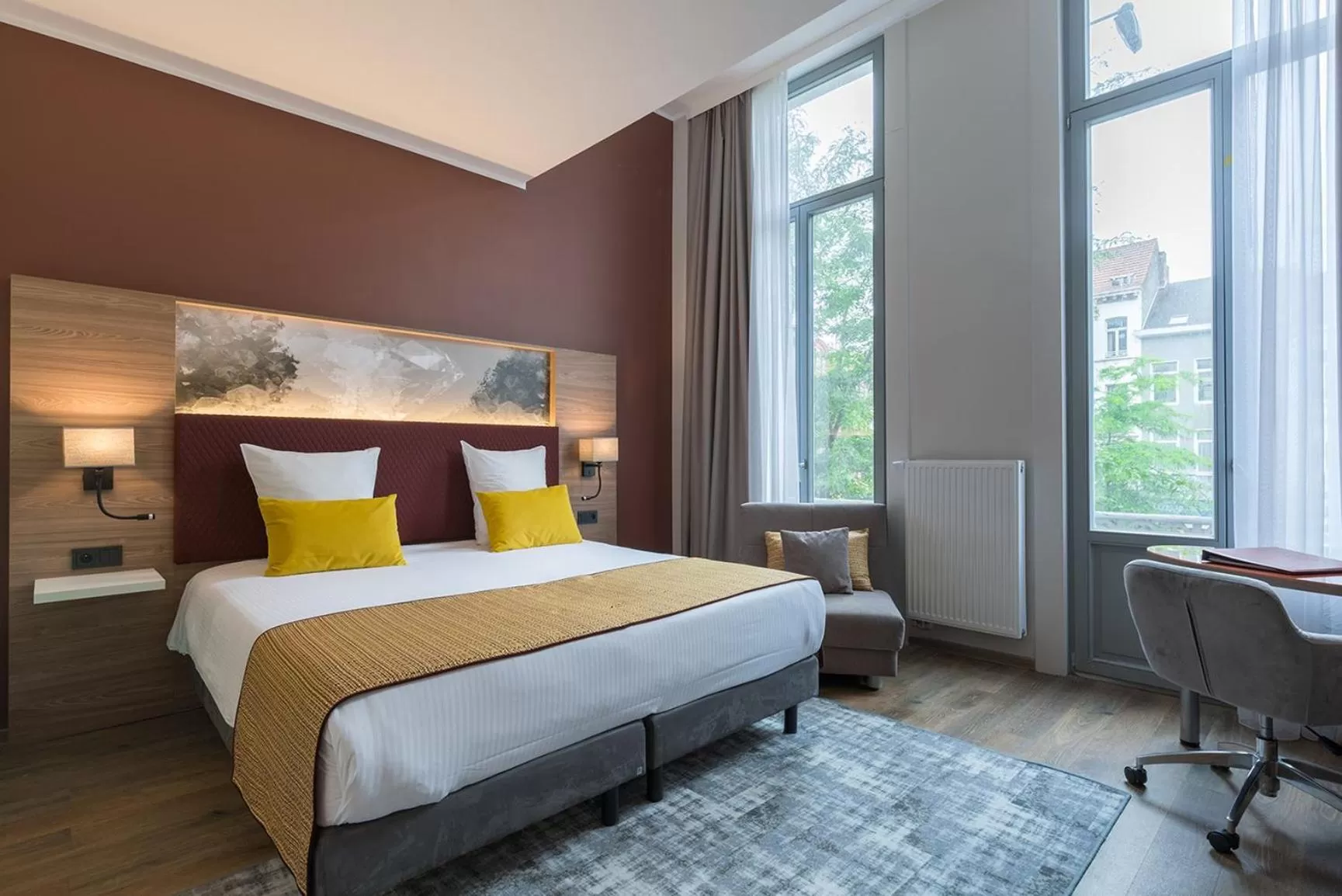 Deluxe Double Room in Leonardo Hotel Antwerpen