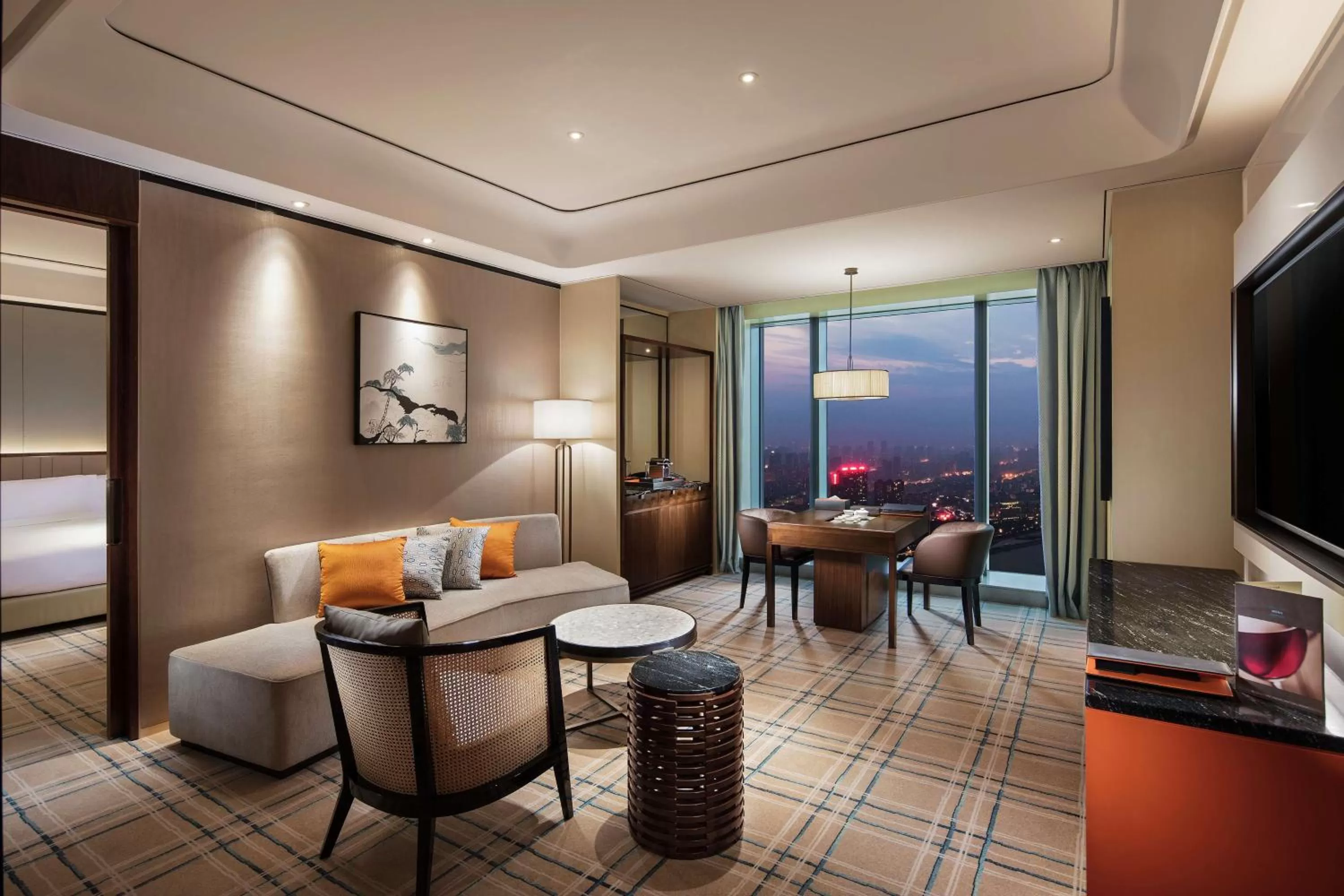 One-Bedroom King Suite in Hilton Fuzhou