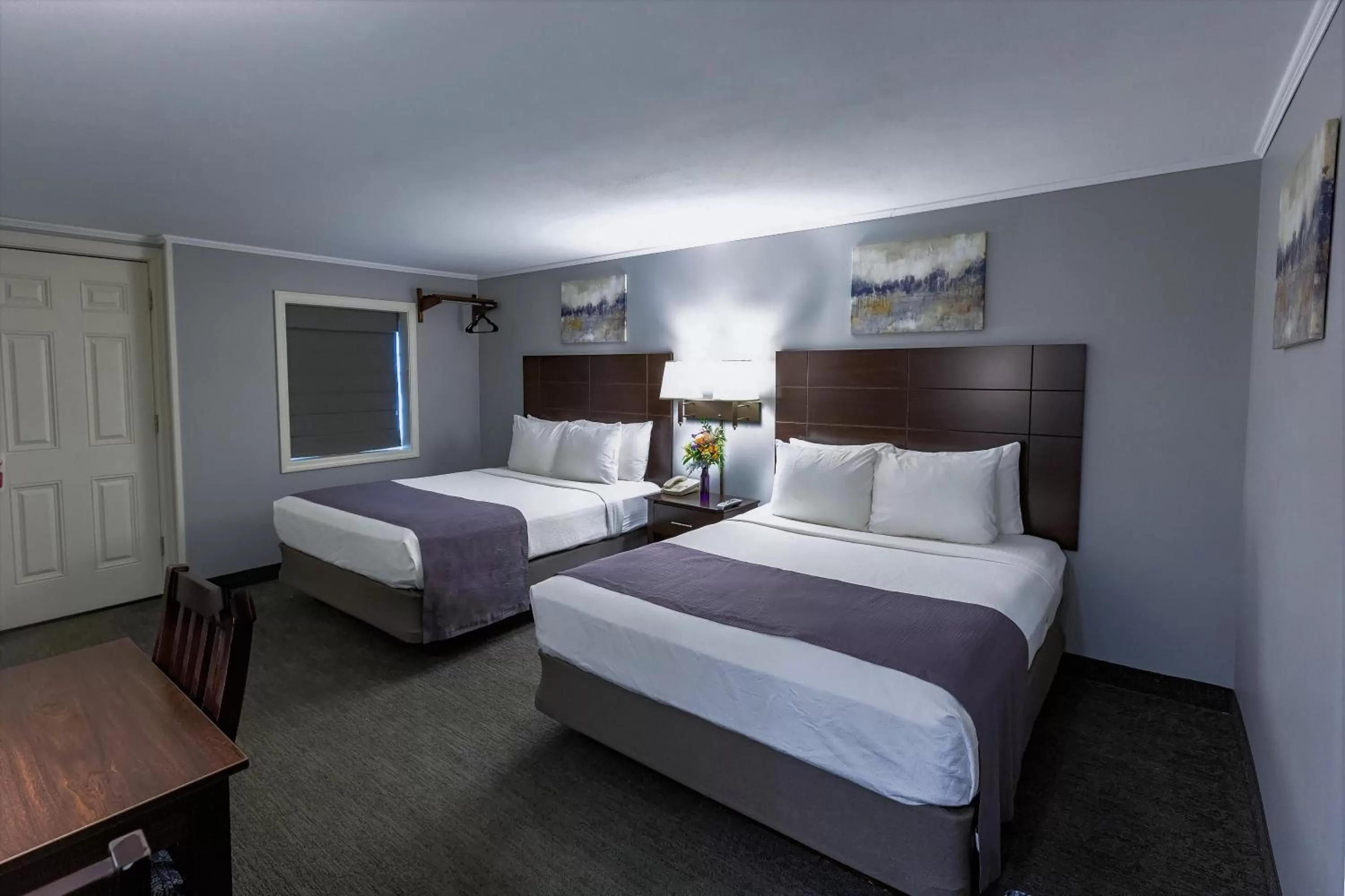 Queen Room with Two Queen Beds - Disability Access in Mt. Madison Inn & Suites