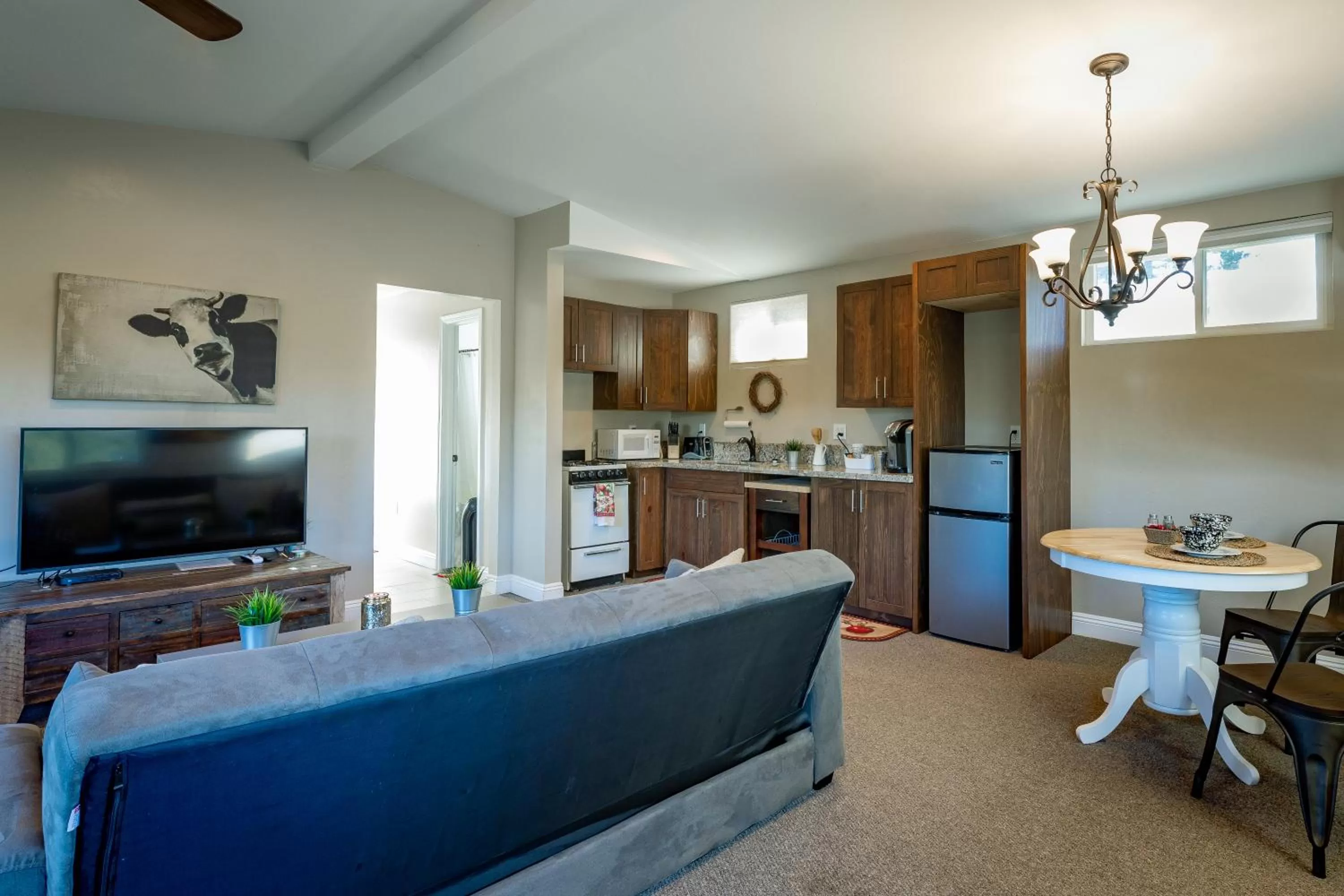 Kitchen or kitchenette in Apple Tree Inn