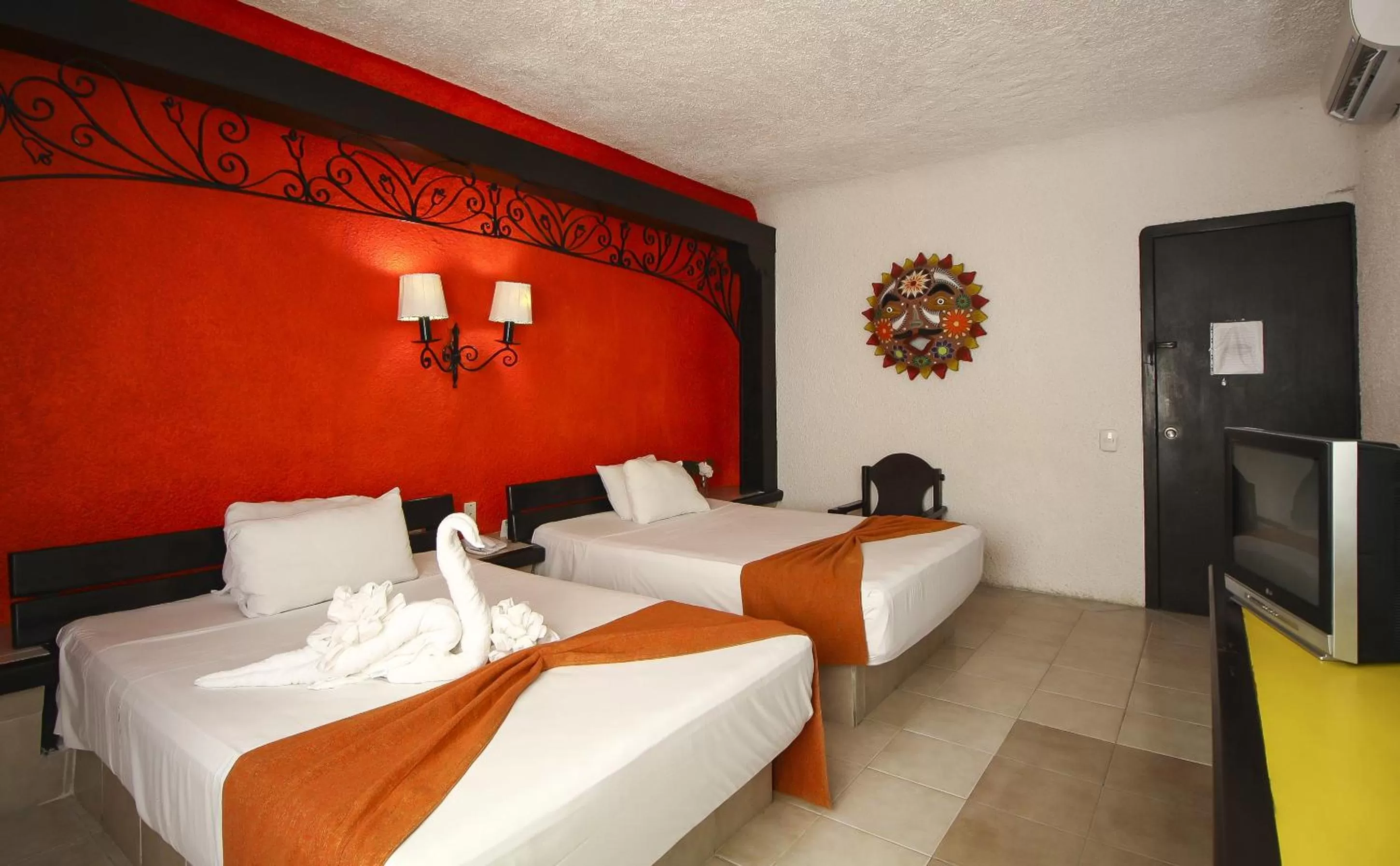 Double Room with Two Double Beds in Hotel Xbalamqué & Spa Cancún Centro