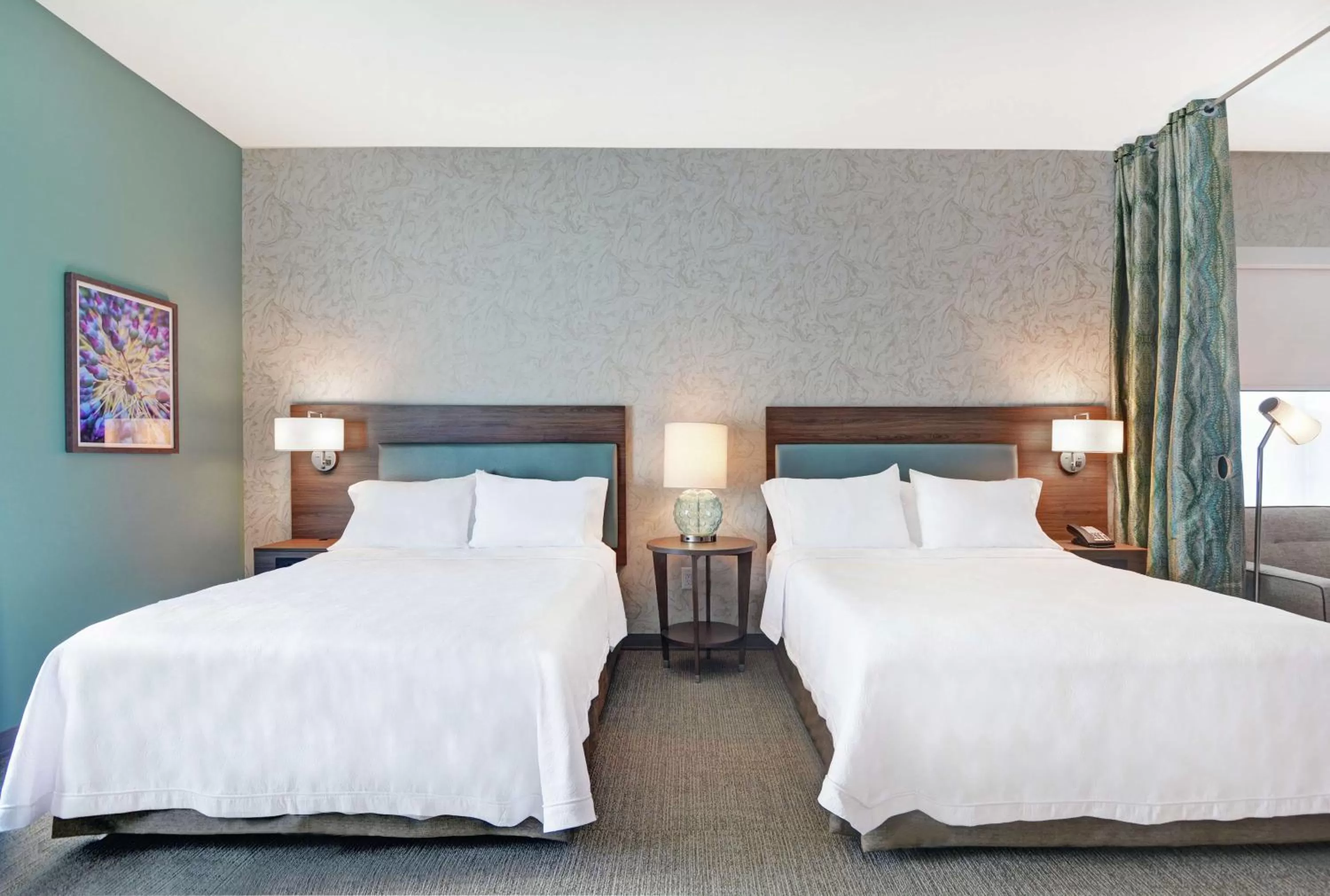 Studio Suite with Two Queen Beds - Hearing Access/Non-Smoking in Home2 Suites By Hilton Charleston Daniel Island, Sc