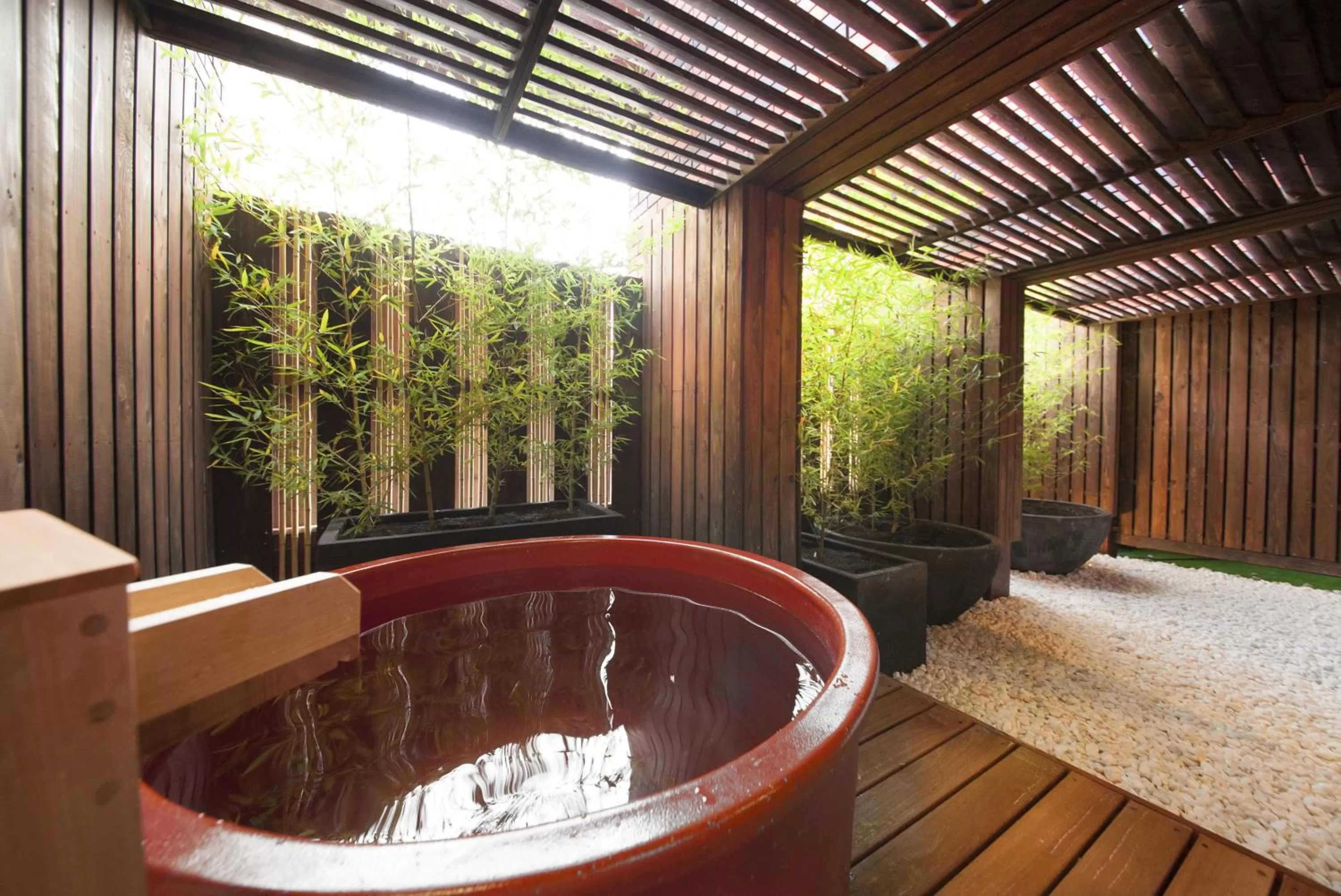 Japanese Style Room with Open-Air Bath in Centurion Hotel Ueno