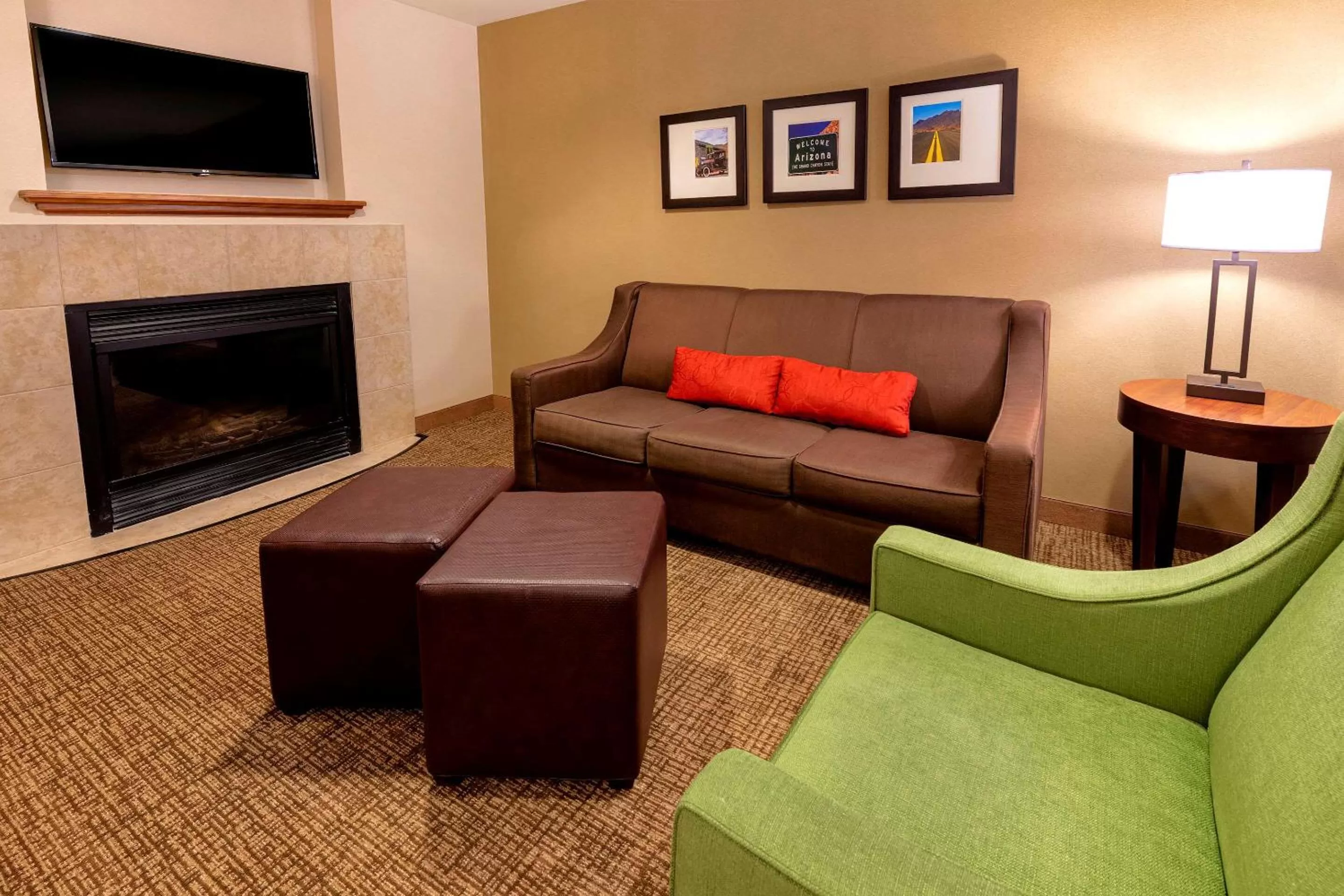 King Suite with Roll-In Shower - Accessible/Non-Smoking in Comfort Suites Goodyear-West Phoenix