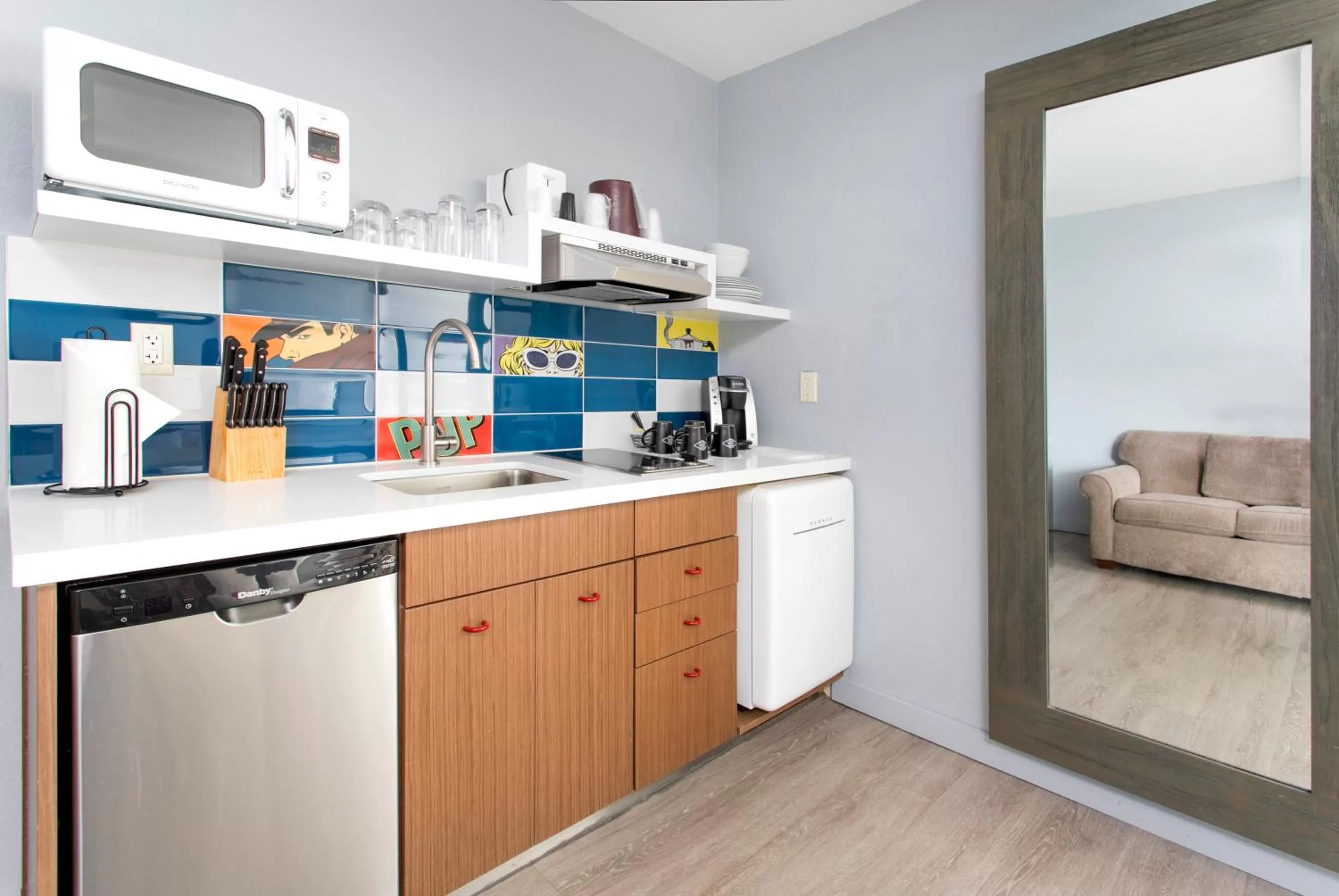 Queen Room with Two Queen Beds - Kitchenette in Inn at Seaside