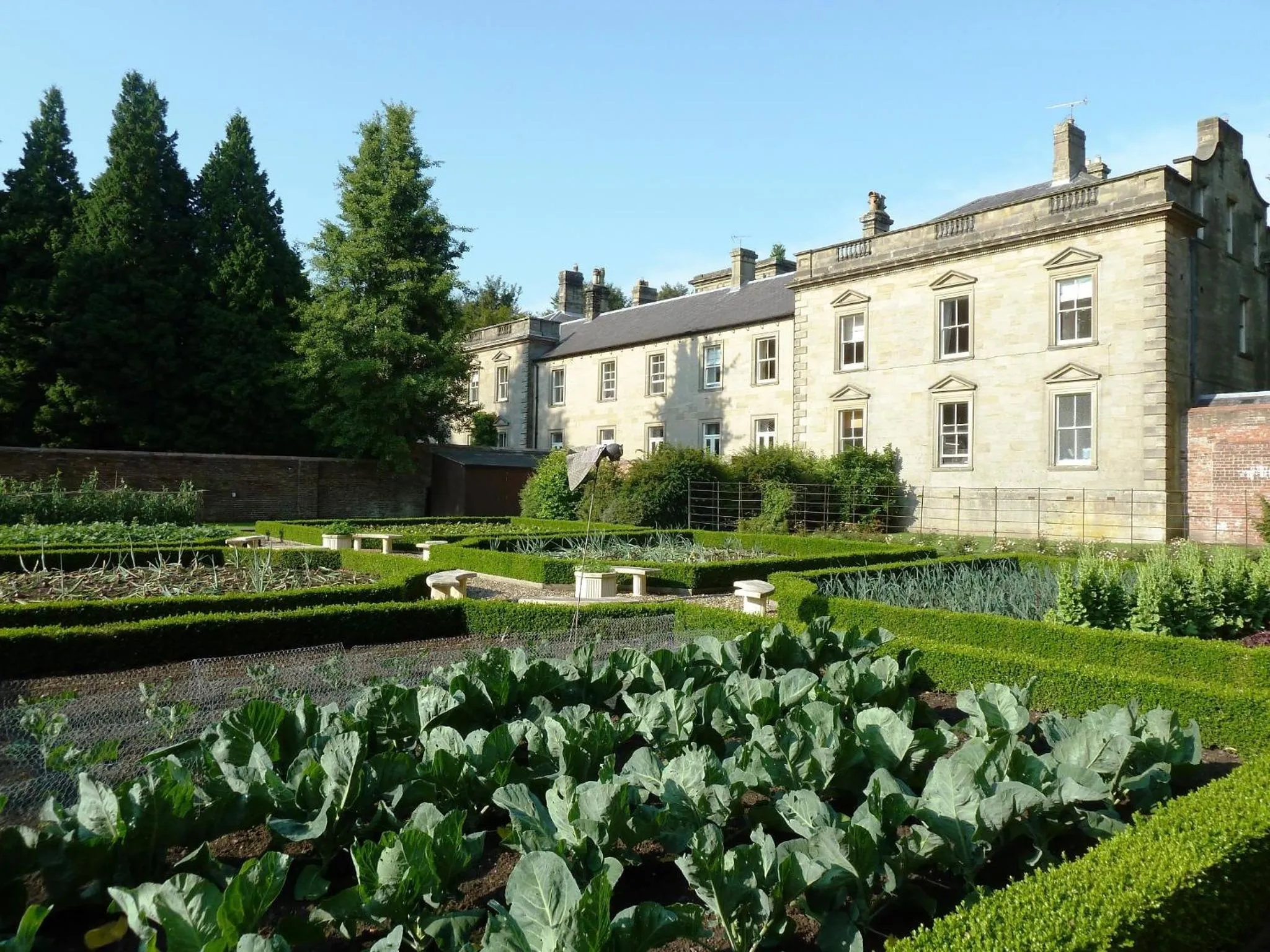 Garden in Eshott Hall