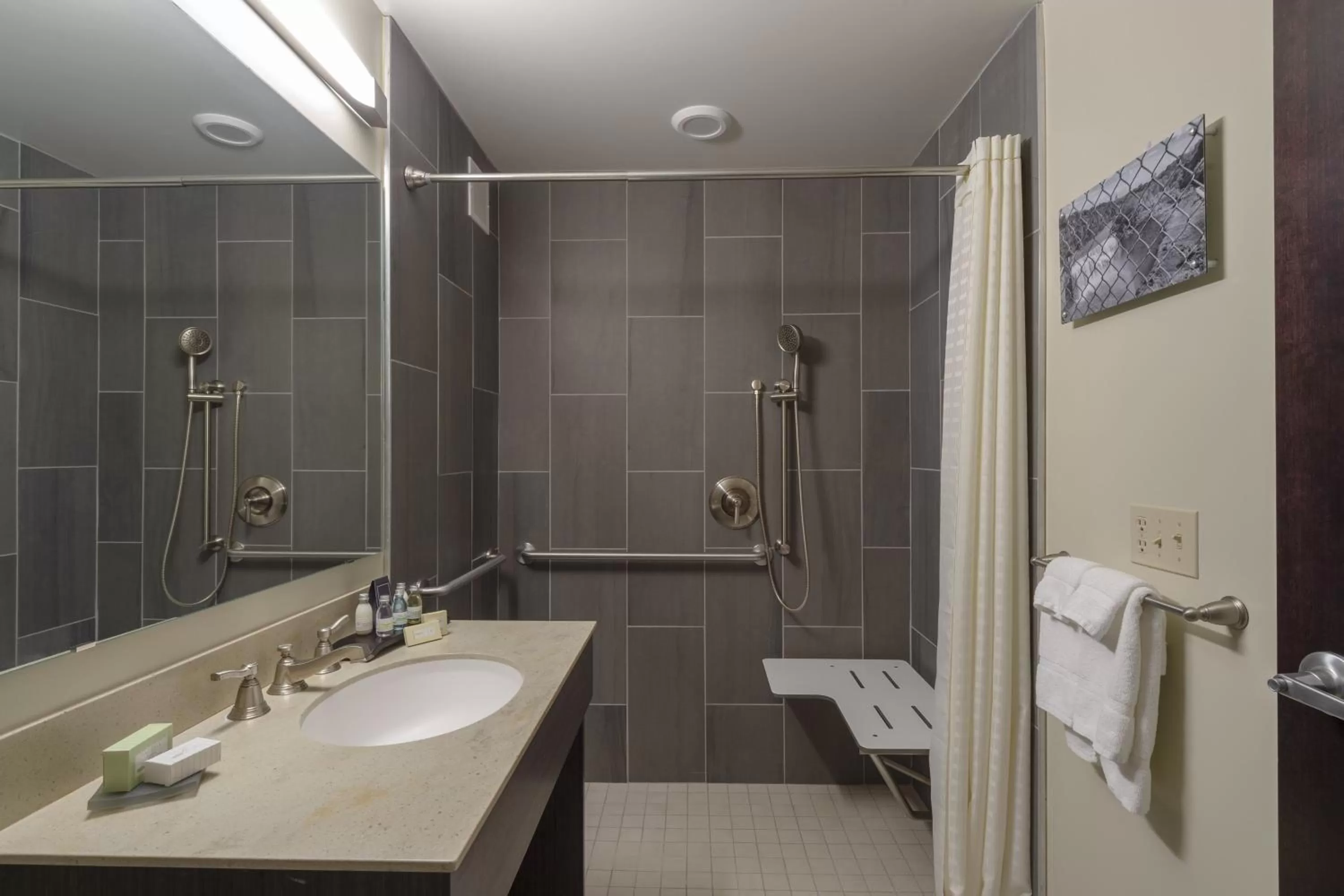 Executive Roll-In Shower Non-Smoking North  in RIT Inn & Conference Center