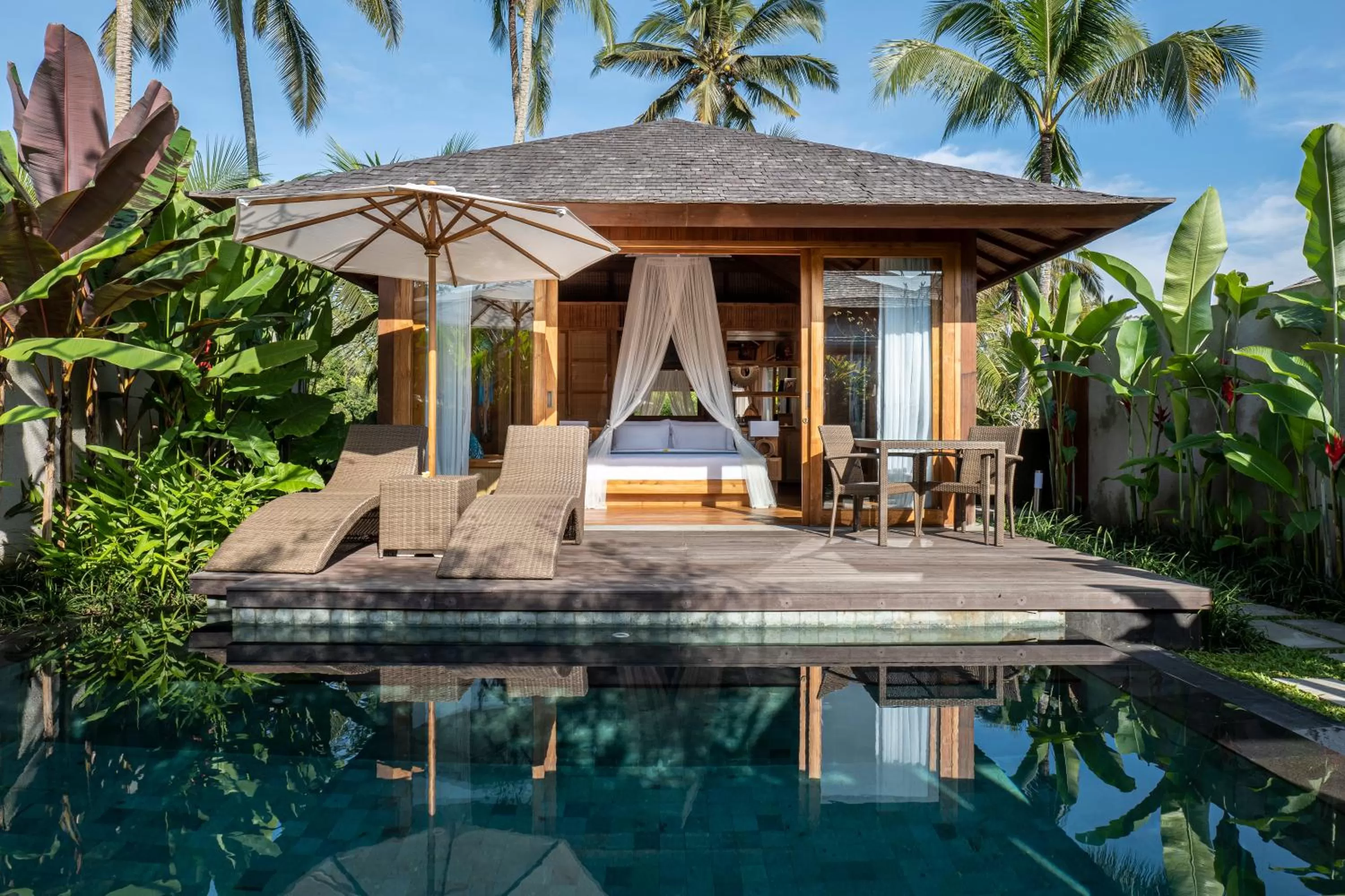 One-Bedroom Pool Villa with Free Daily Luxury Spa Treatment in Kappa Senses Ubud