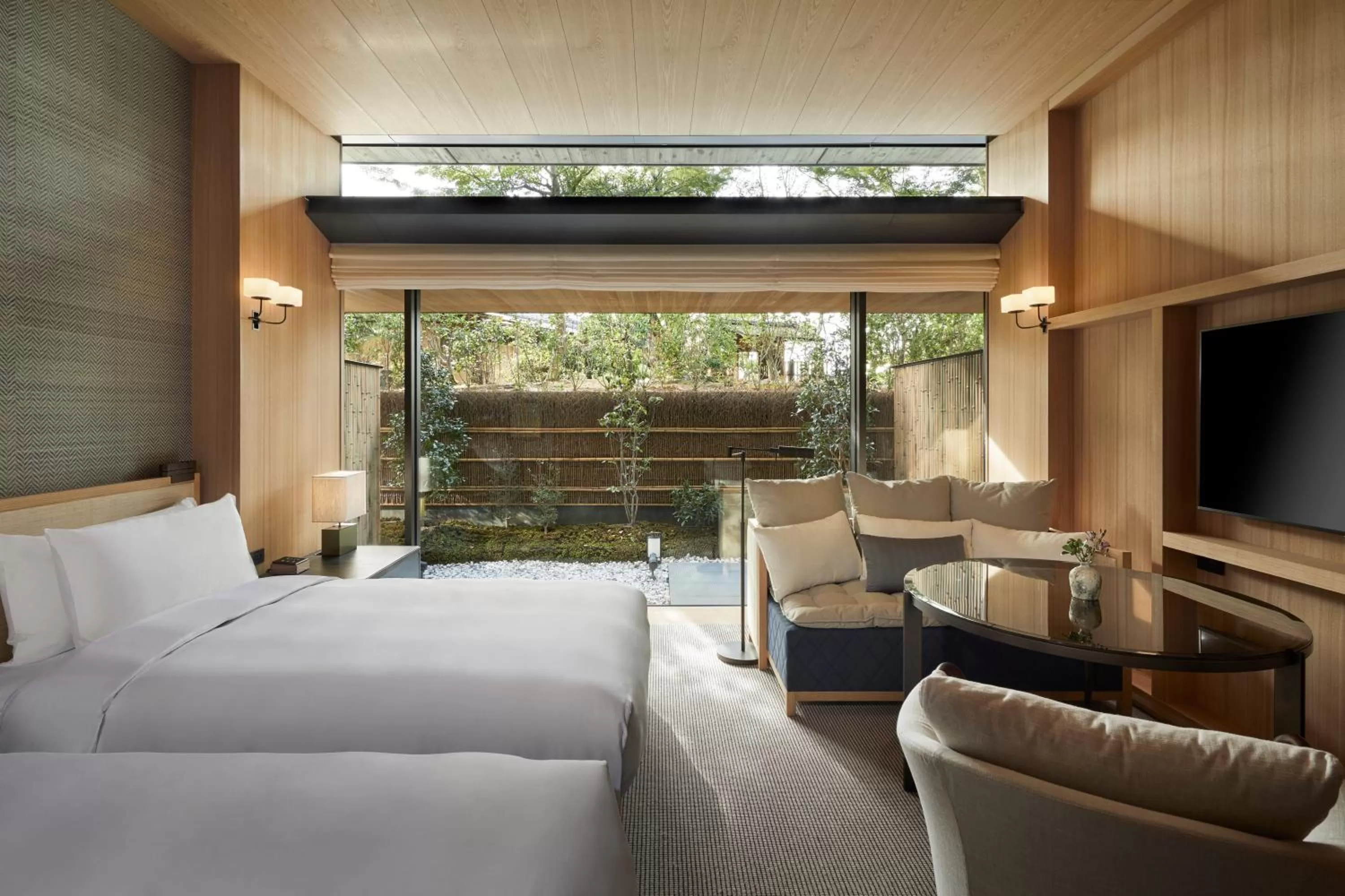 Twin Room with Garden Terrace in Park Hyatt Kyoto