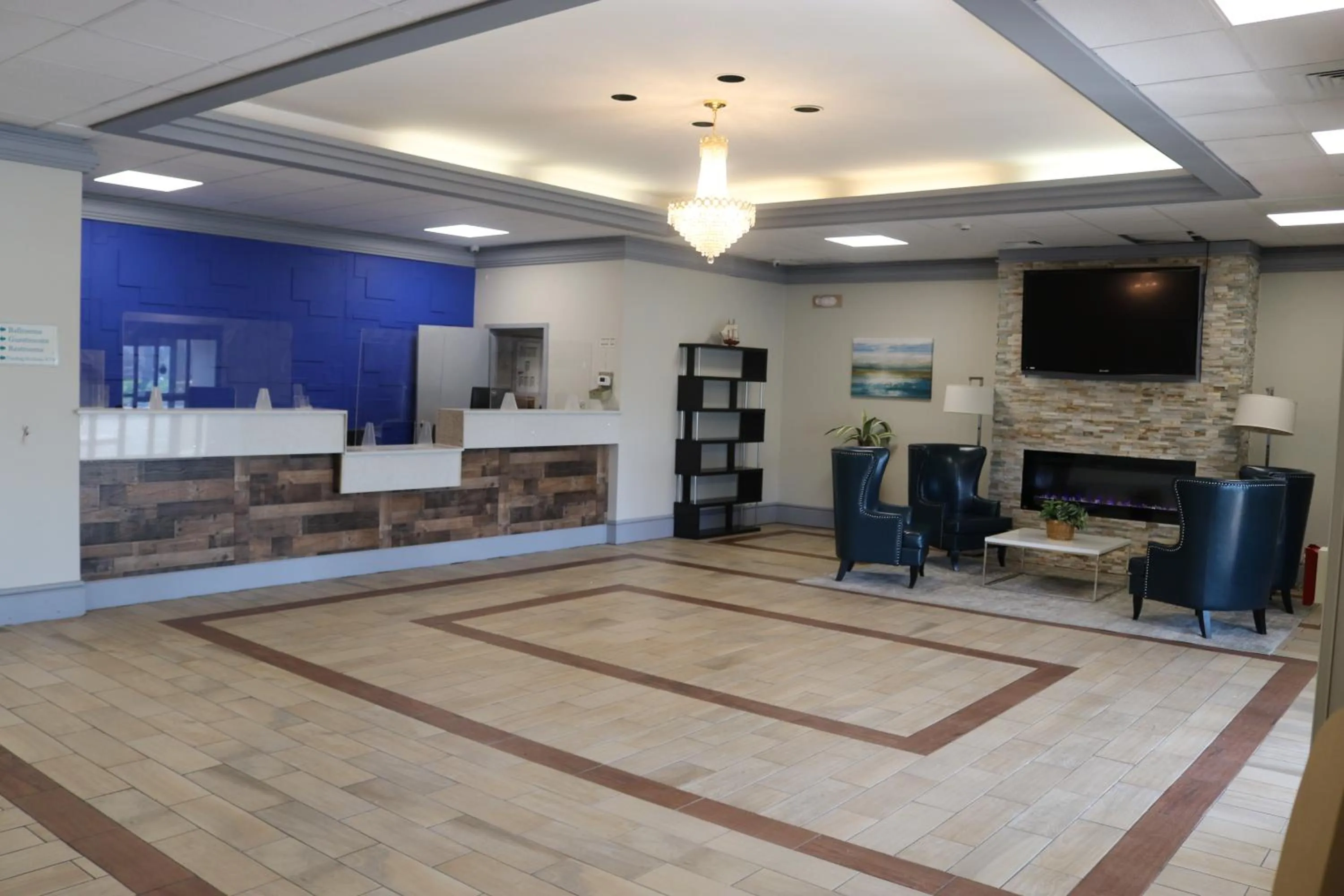 Lobby or reception in Bradley Inn