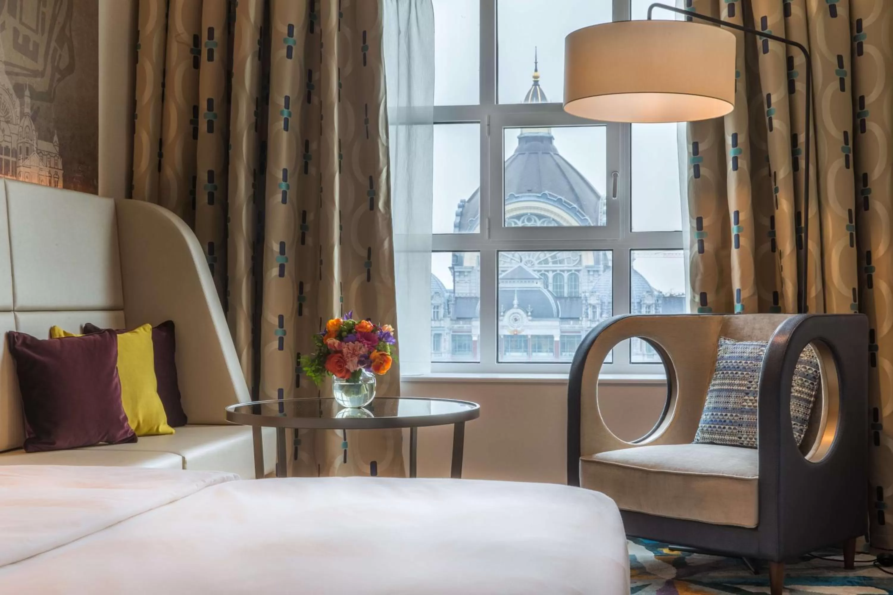 Superior Room with City View in Radisson Blu Hotel, Antwerp City Centre