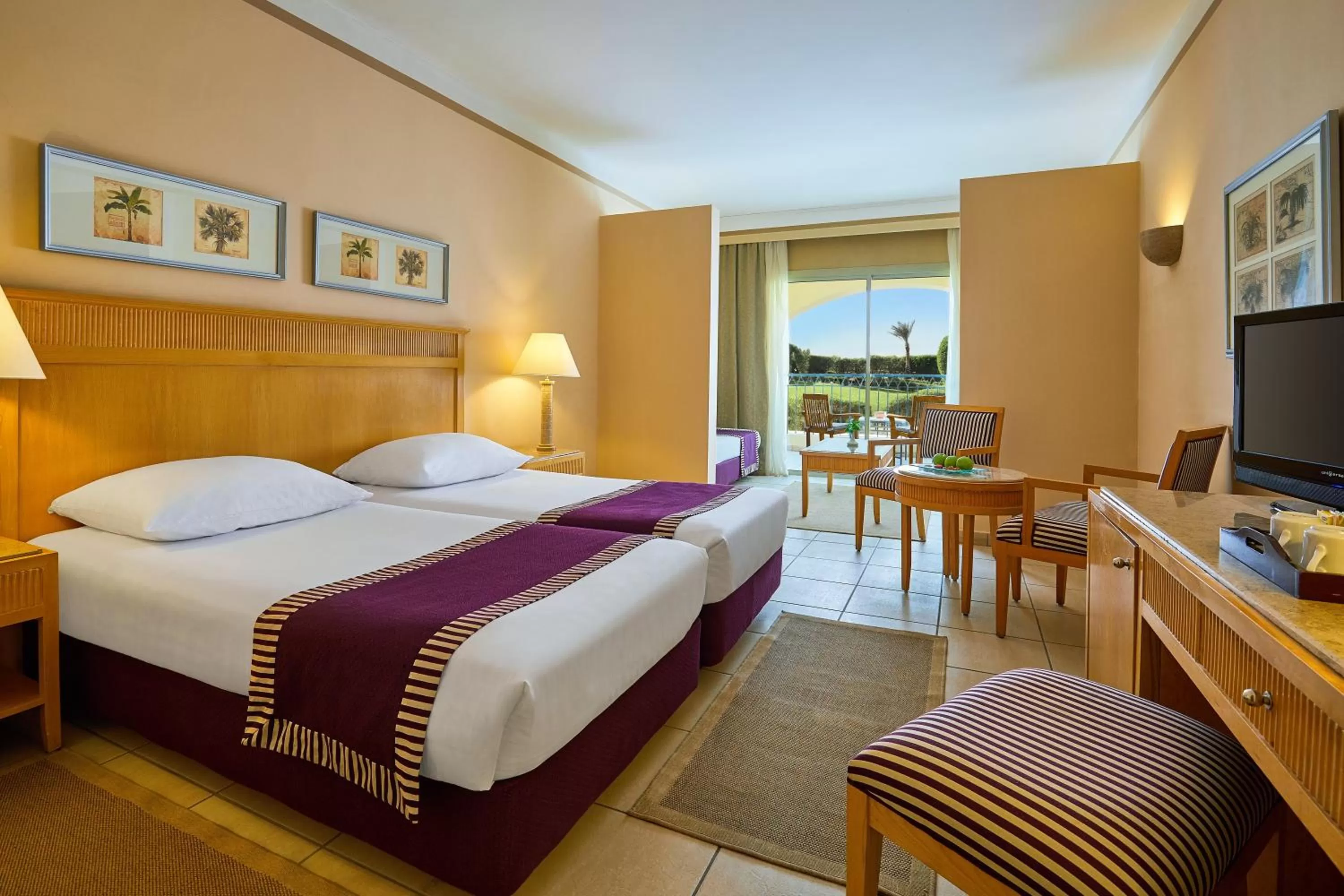 Superior Twin Room with Garden View in JAZ Makadi Star & Spa