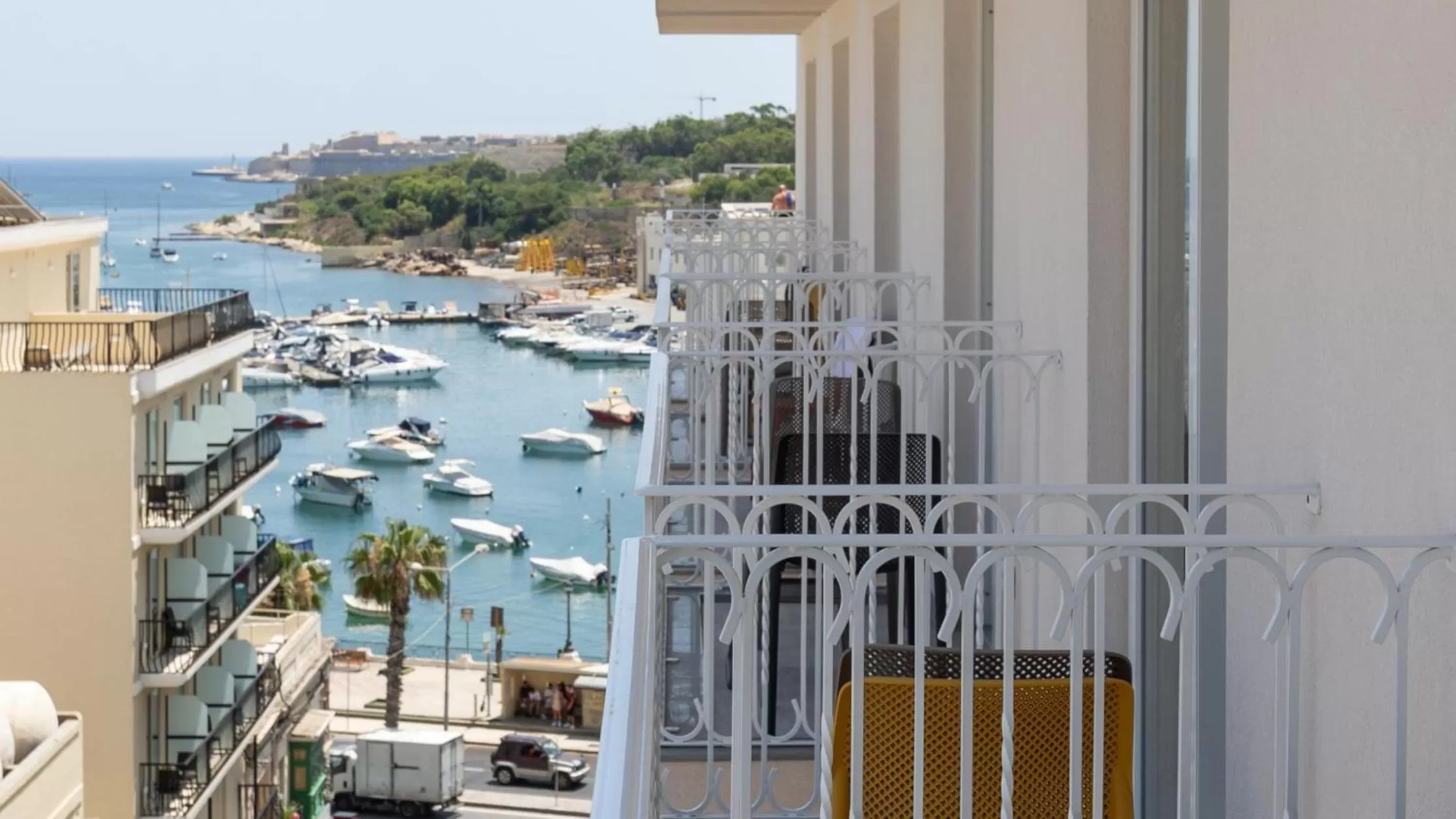 Standard Double or Twin Room with Side Sea View in Alavits Hotel by ST Hotels