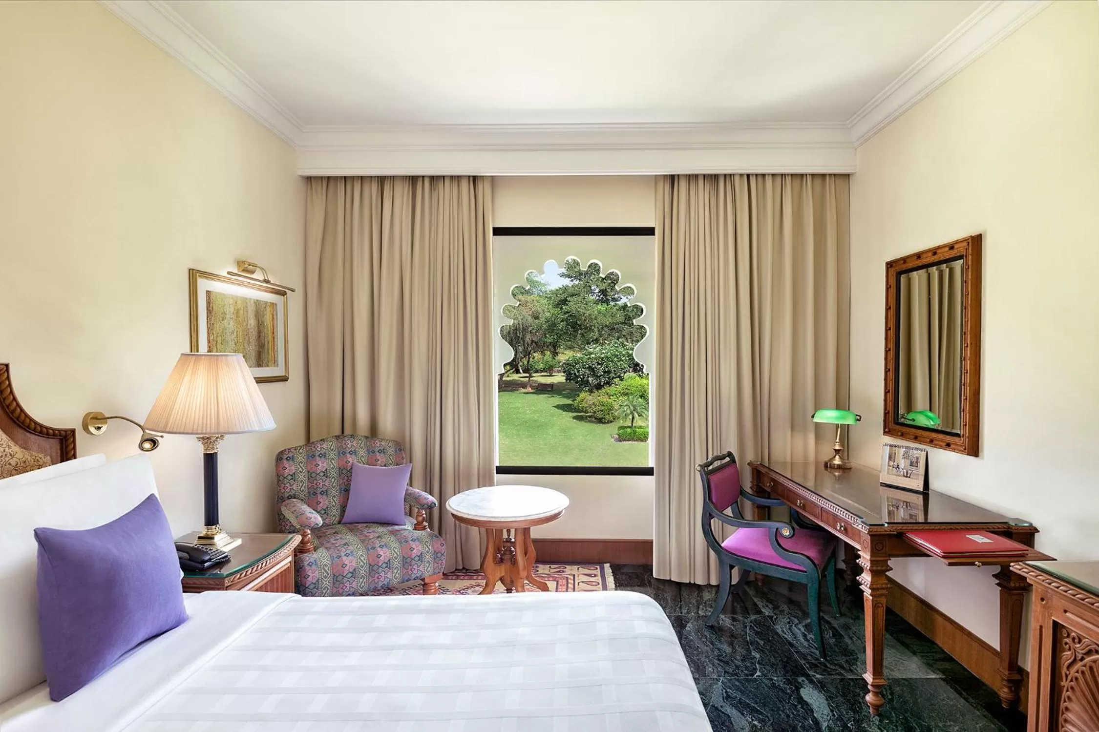 Deluxe Twin Room with Garden View in Trident Udaipur