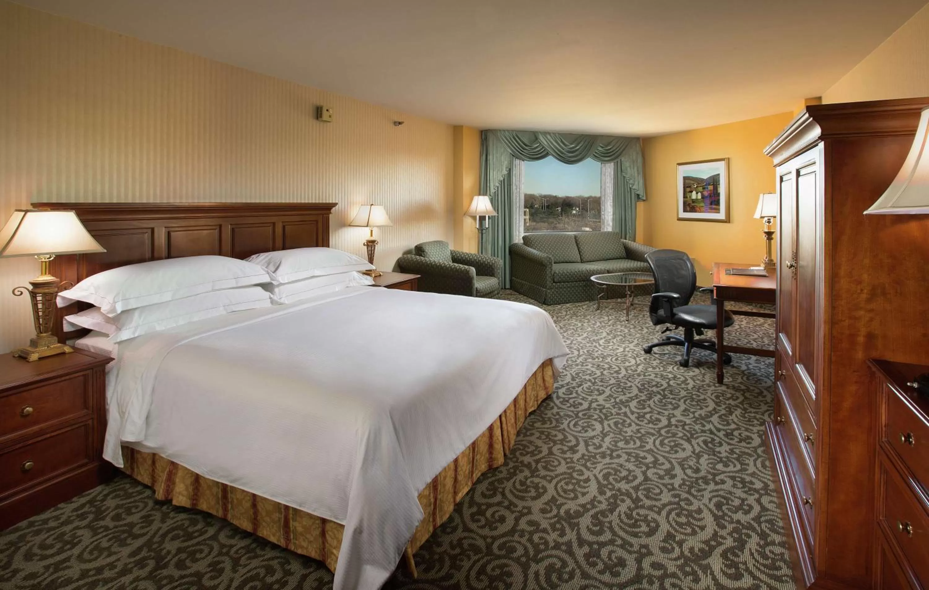 Large King Room in DoubleTree by Hilton Lisle Naperville