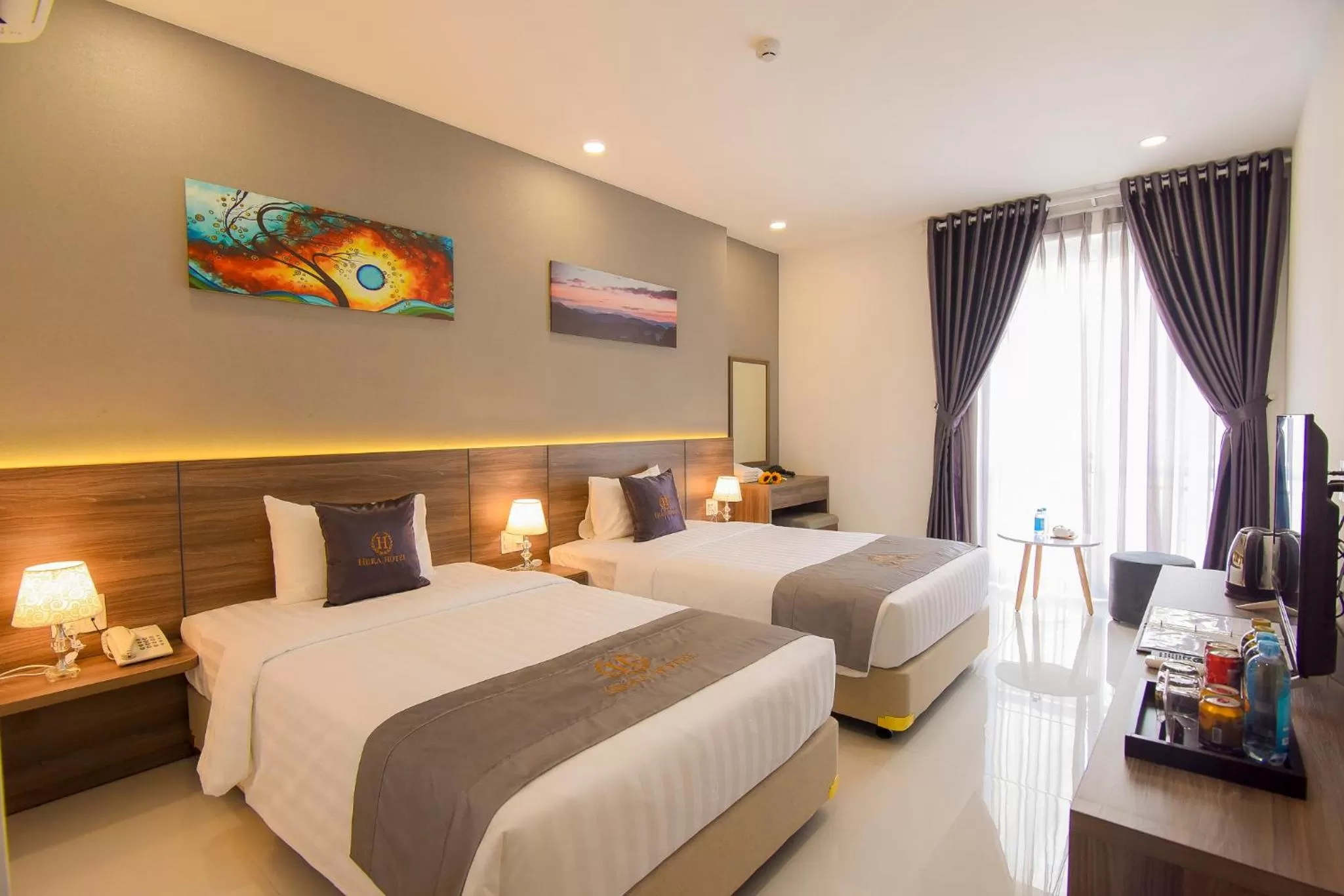 Deluxe Twin Room in Hera Hotel Airport