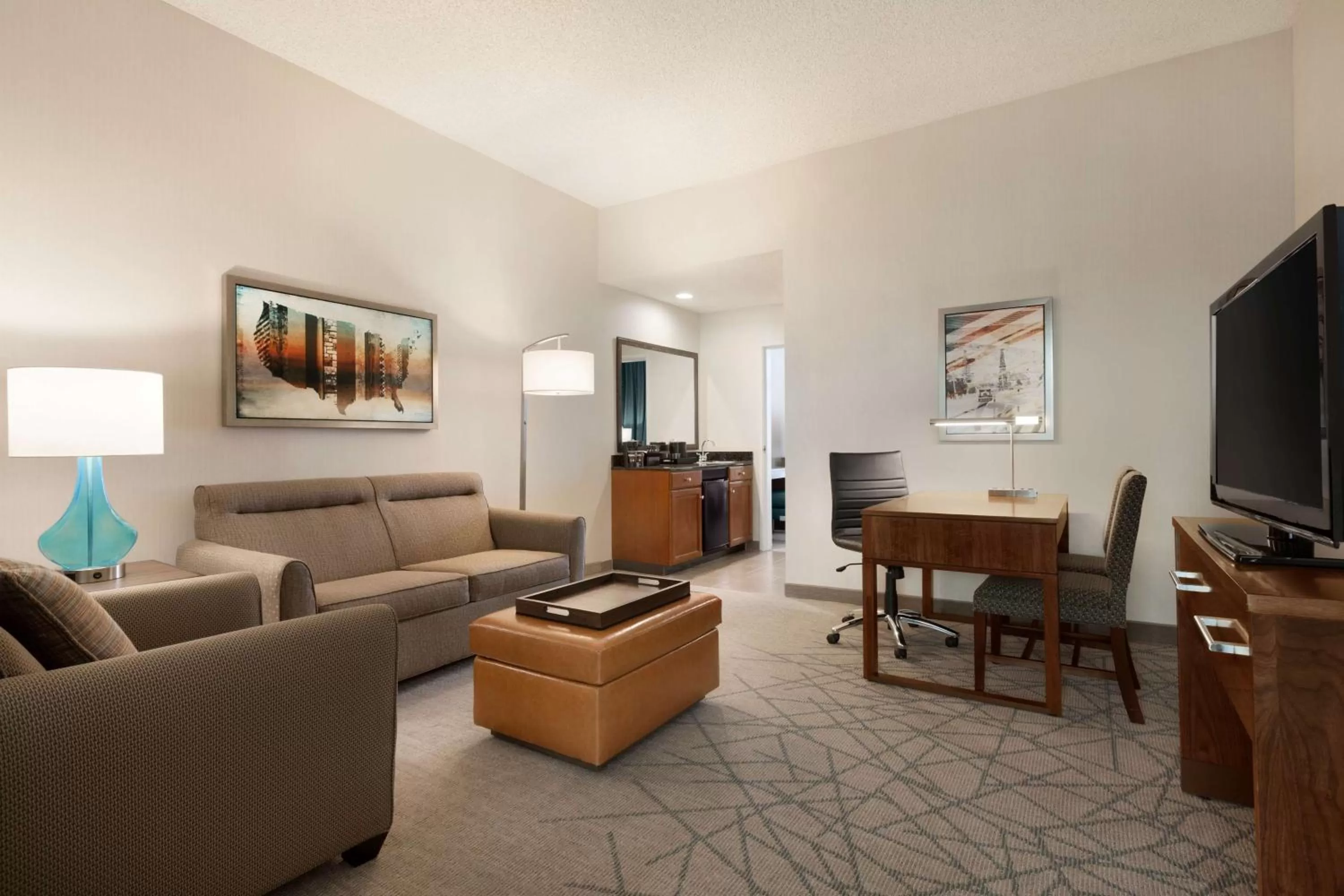 Two-Room King Suite with Moutain View in Embassy Suites by Hilton Brea - North Orange County