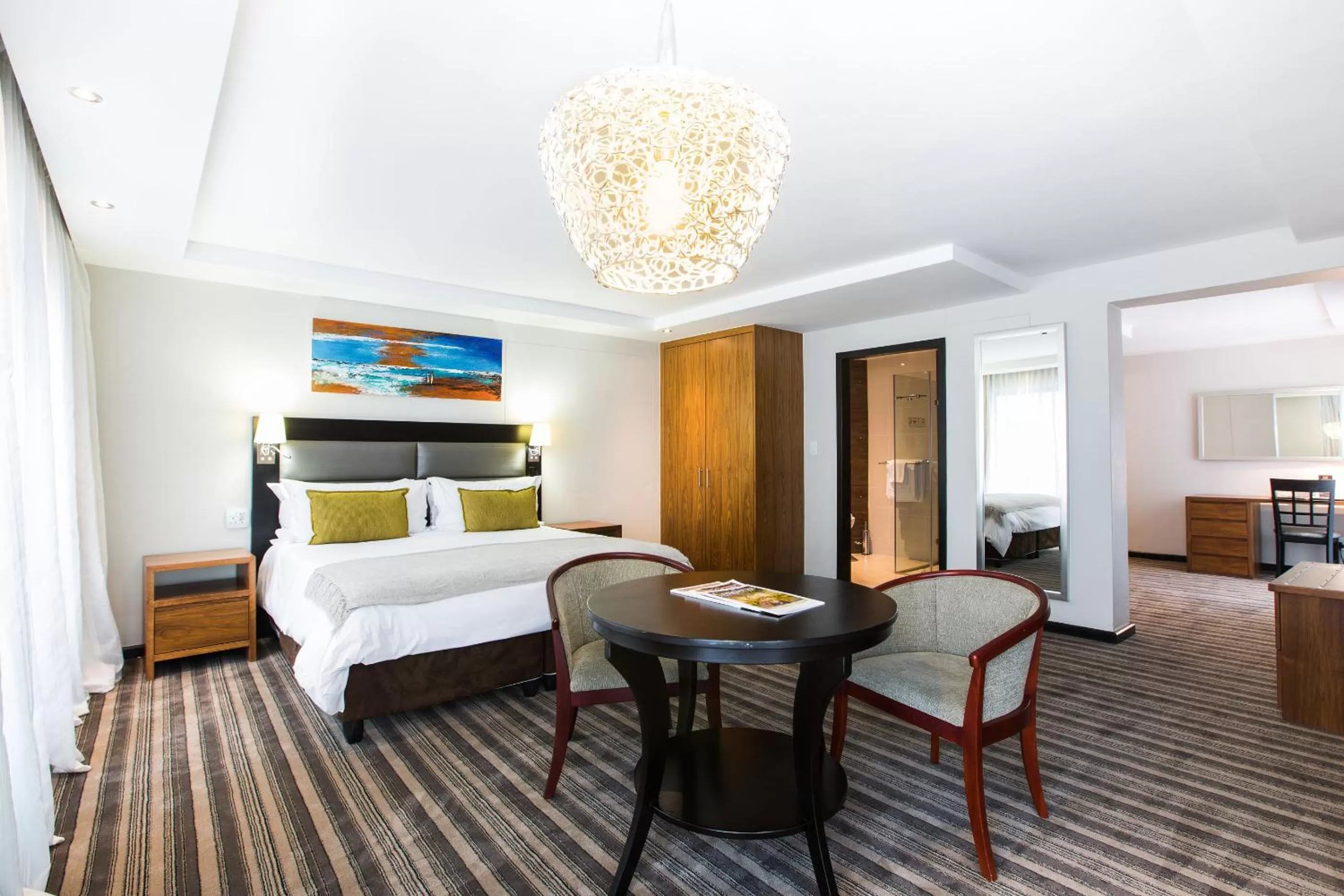 Executive Partial Sea View Suite with King Bed in Premier Hotel Cape Town