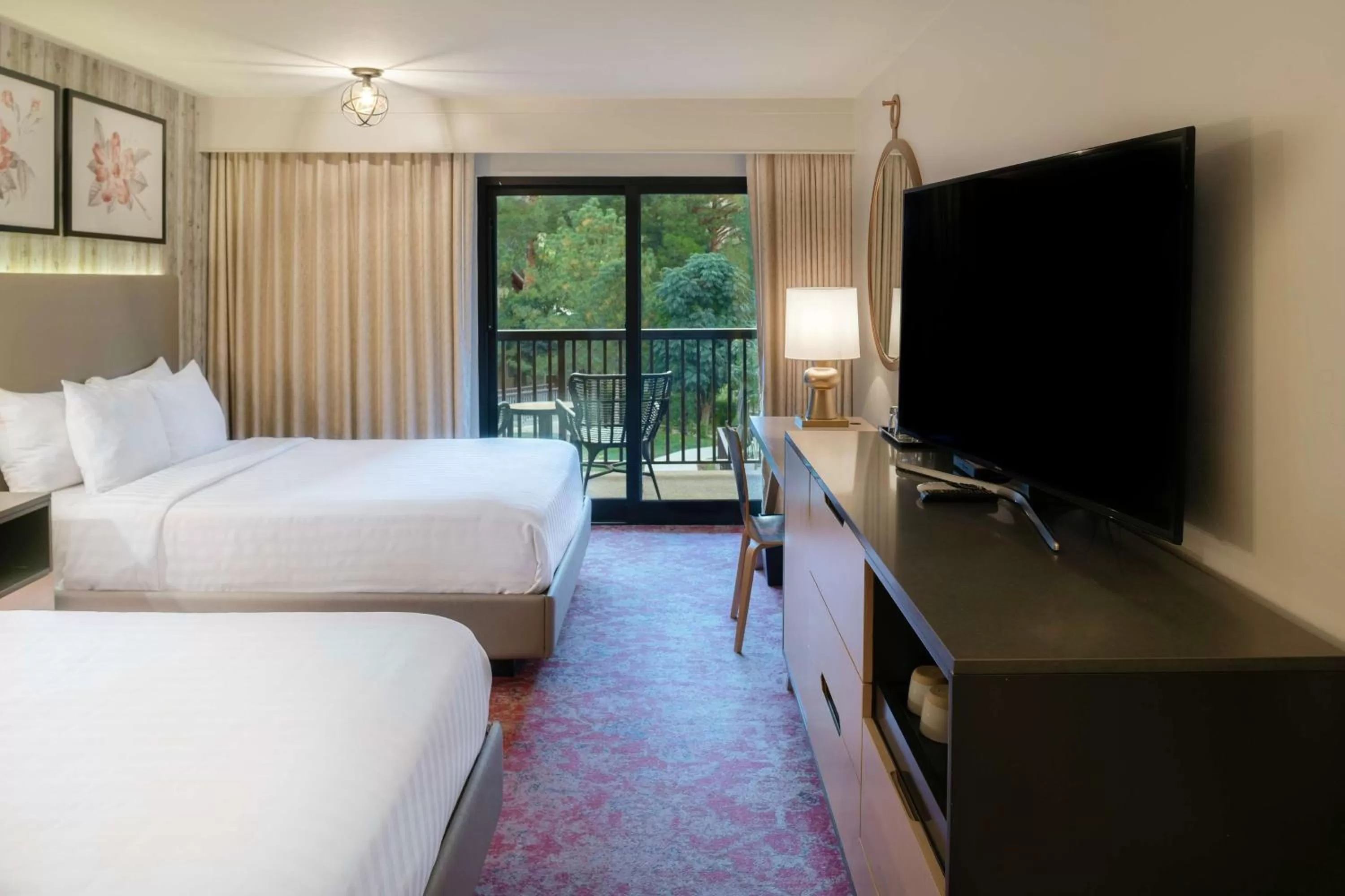 Queen Room with Two Queen Beds and View in Cliffrose Springdale, Curio Collection By Hilton