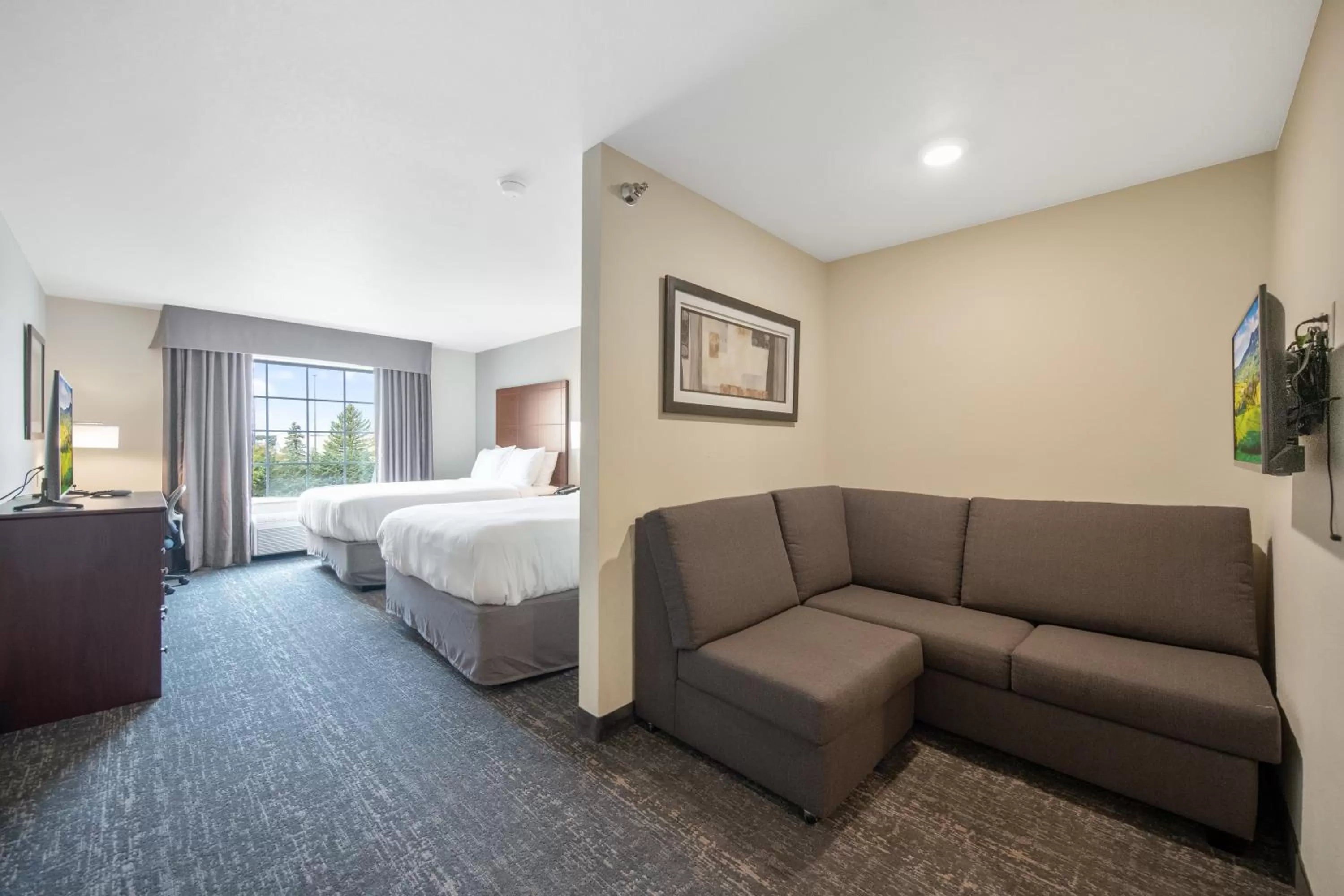 Queen Studio - Disability Access in Cobblestone Hotel & Suites - Austin