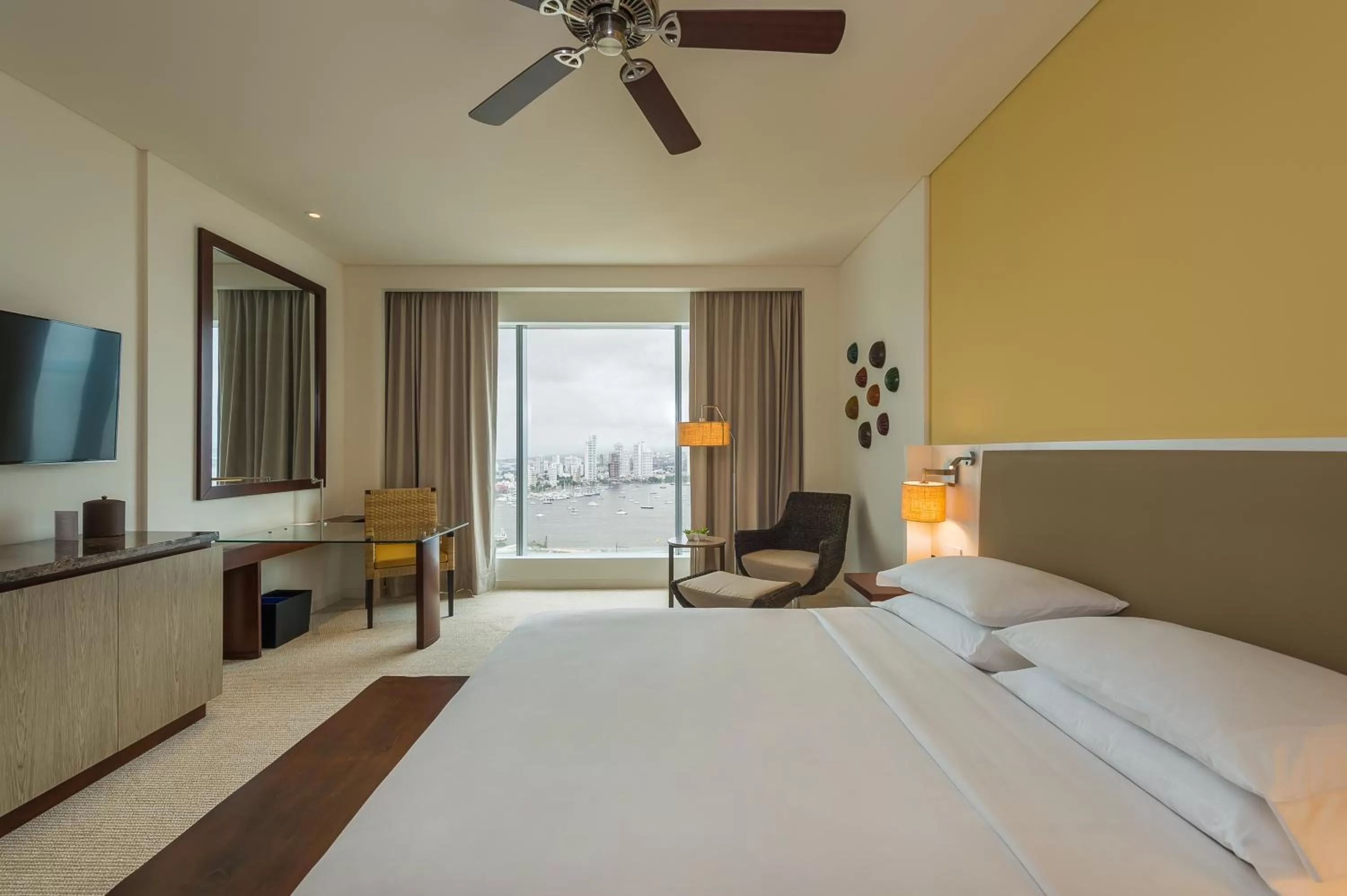 King Room with Bay View - High Floor in Hyatt Regency Cartagena