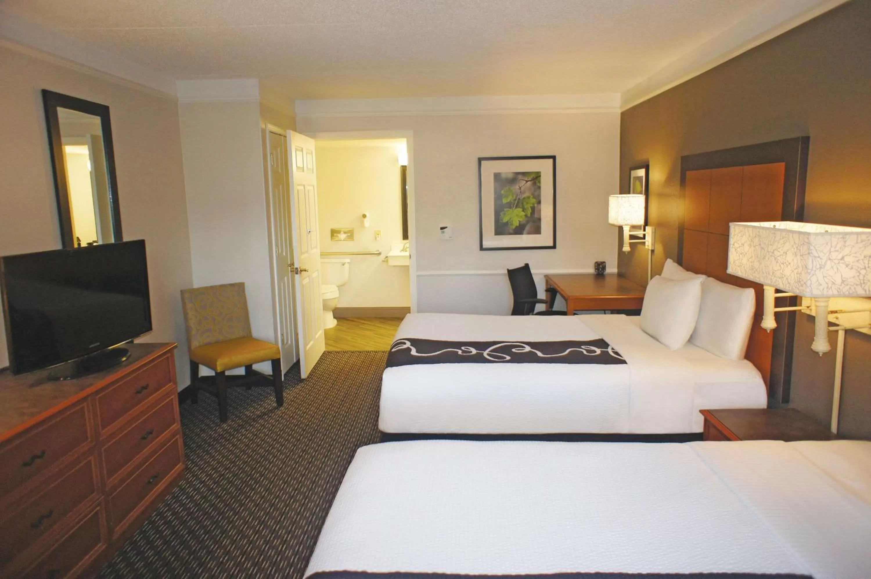 Deluxe Double Room with Two Double Beds - Mobility/Hearing Accessible with Roll-In Shower - Non-Smoking in Days Inn by Wyndham Gainesville Florida