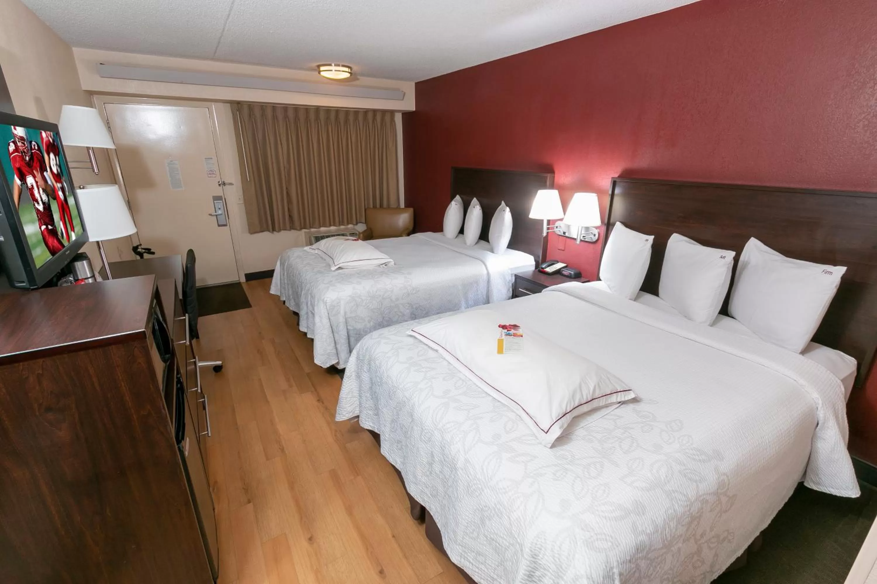 Premium Room with Two Double Beds Smoke Free (Upgraded Bedding & Snack) in Red Roof Inn PLUS+ Columbus - Dublin