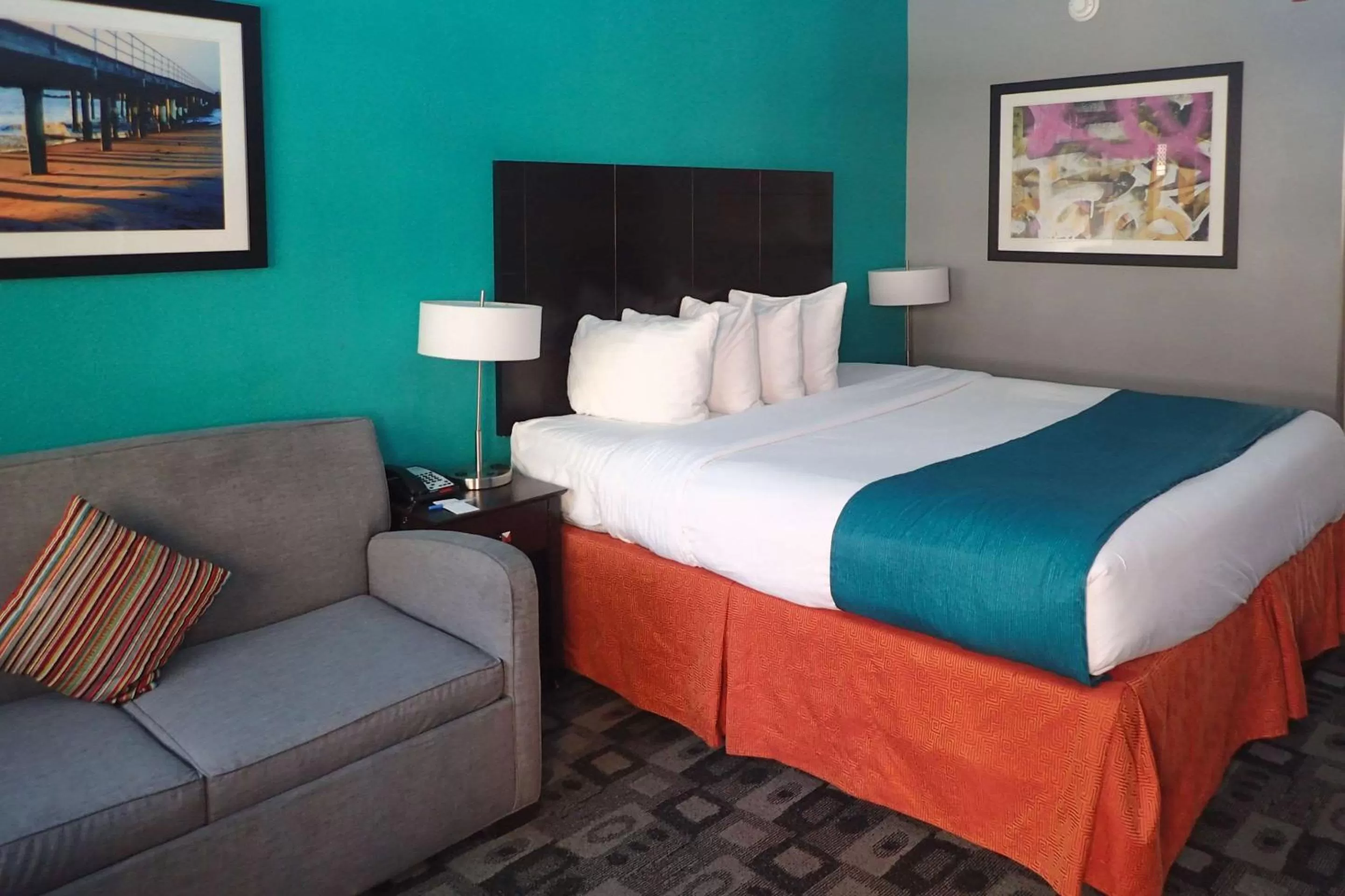 King Room - Non-Smoking in Clarion Inn Atlantic City - Beach and Boardwalk