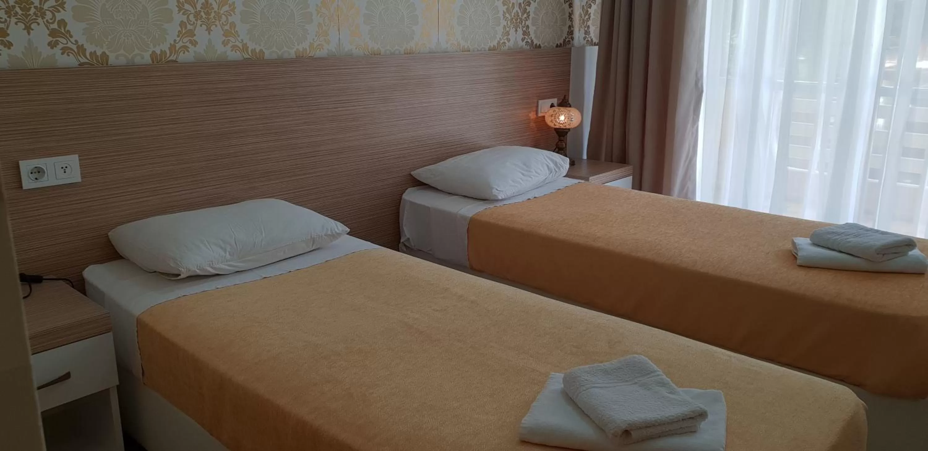 Twin Room with Balcony in Nicea Hotel