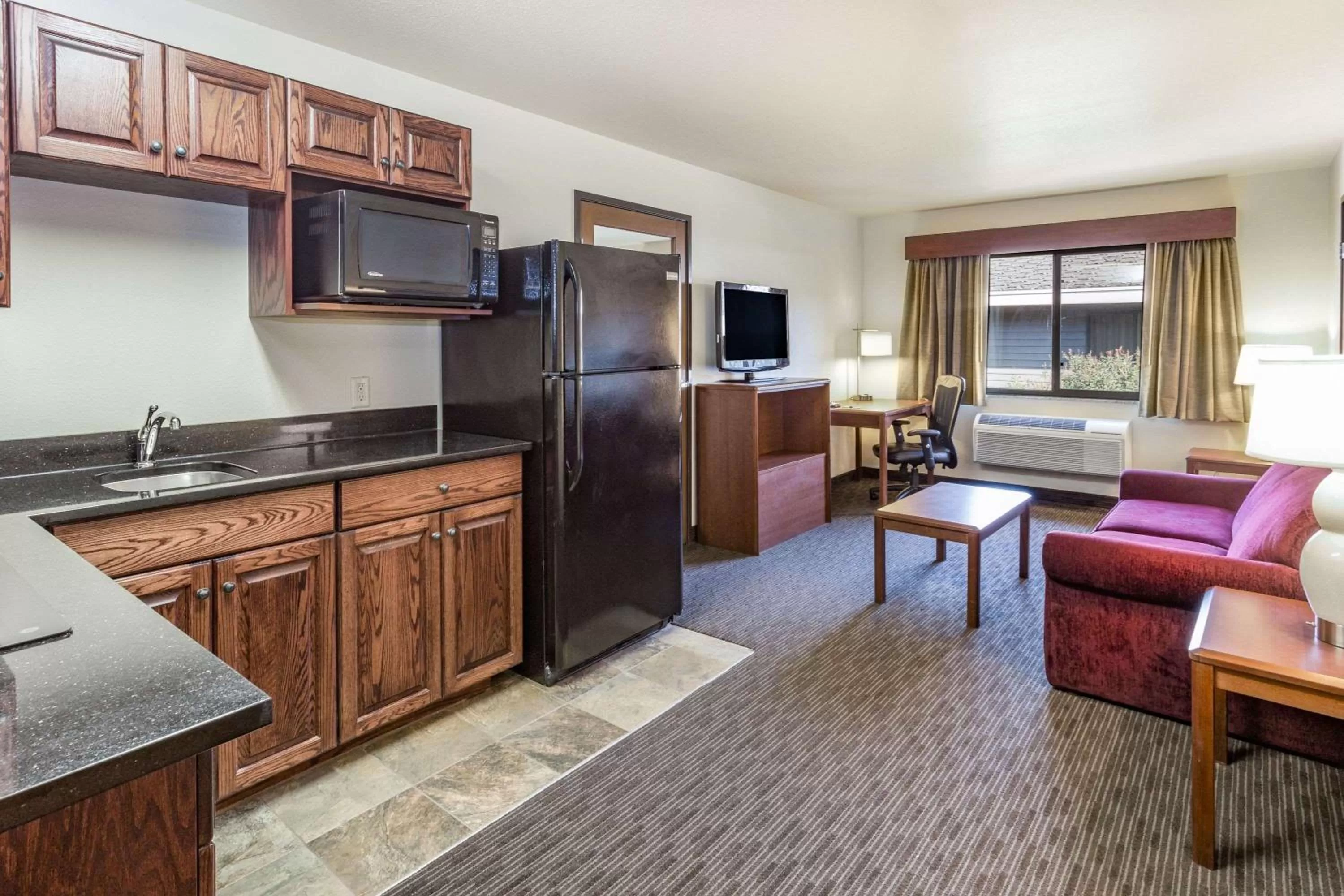 Efficiency One-Bedroom King Room -  Non-Smoking in AmericInn by Wyndham Medora