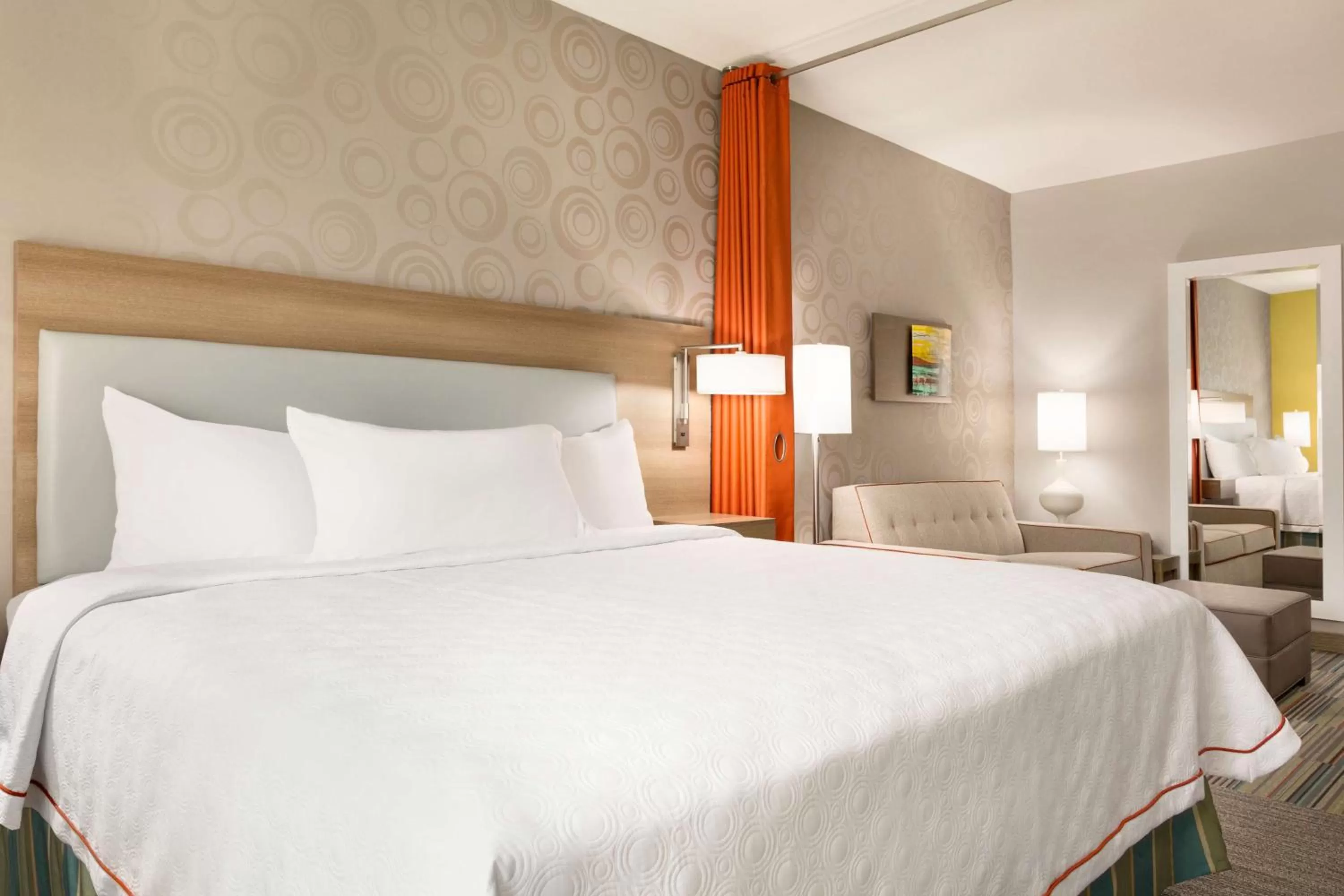 King Studio Suite - Mobility Accessible with Sofa Bed in Home2 Suites by Hilton Shenandoah The Woodlands