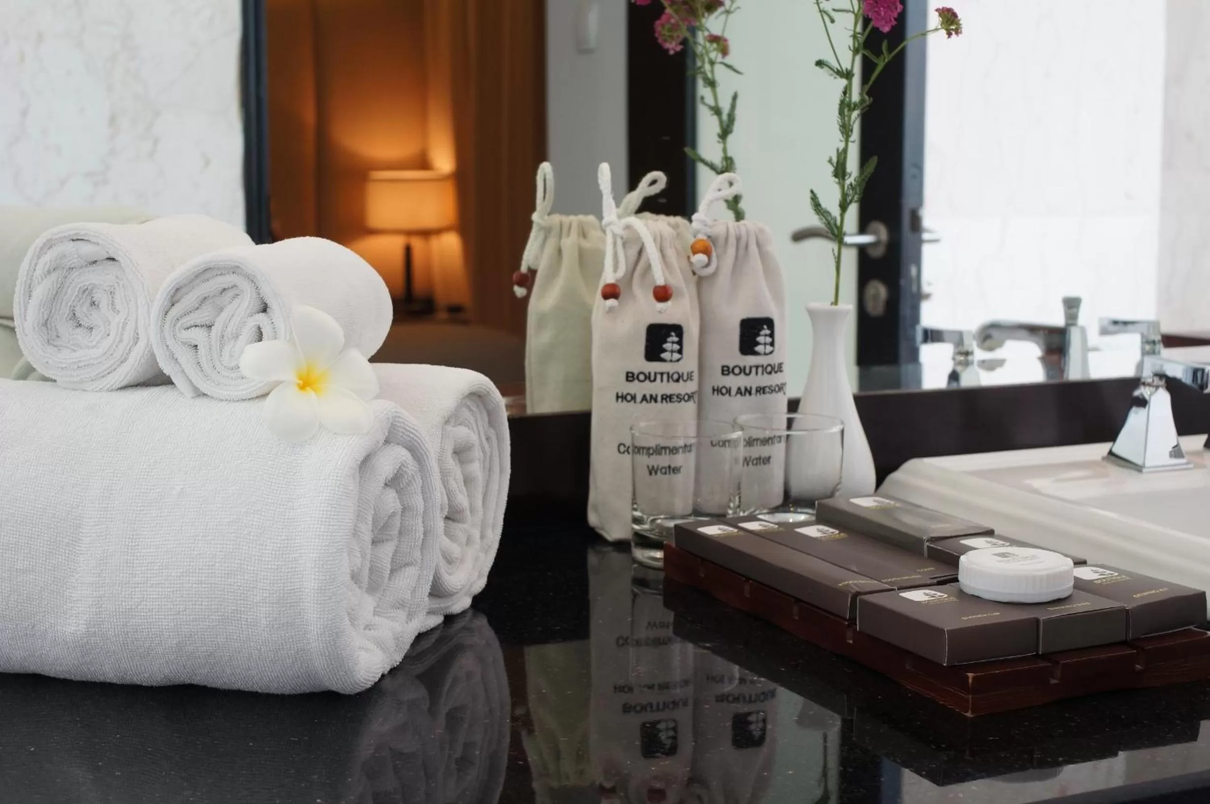 Boutique Deluxe Room with Sea View in Boutique Hoi An Resort