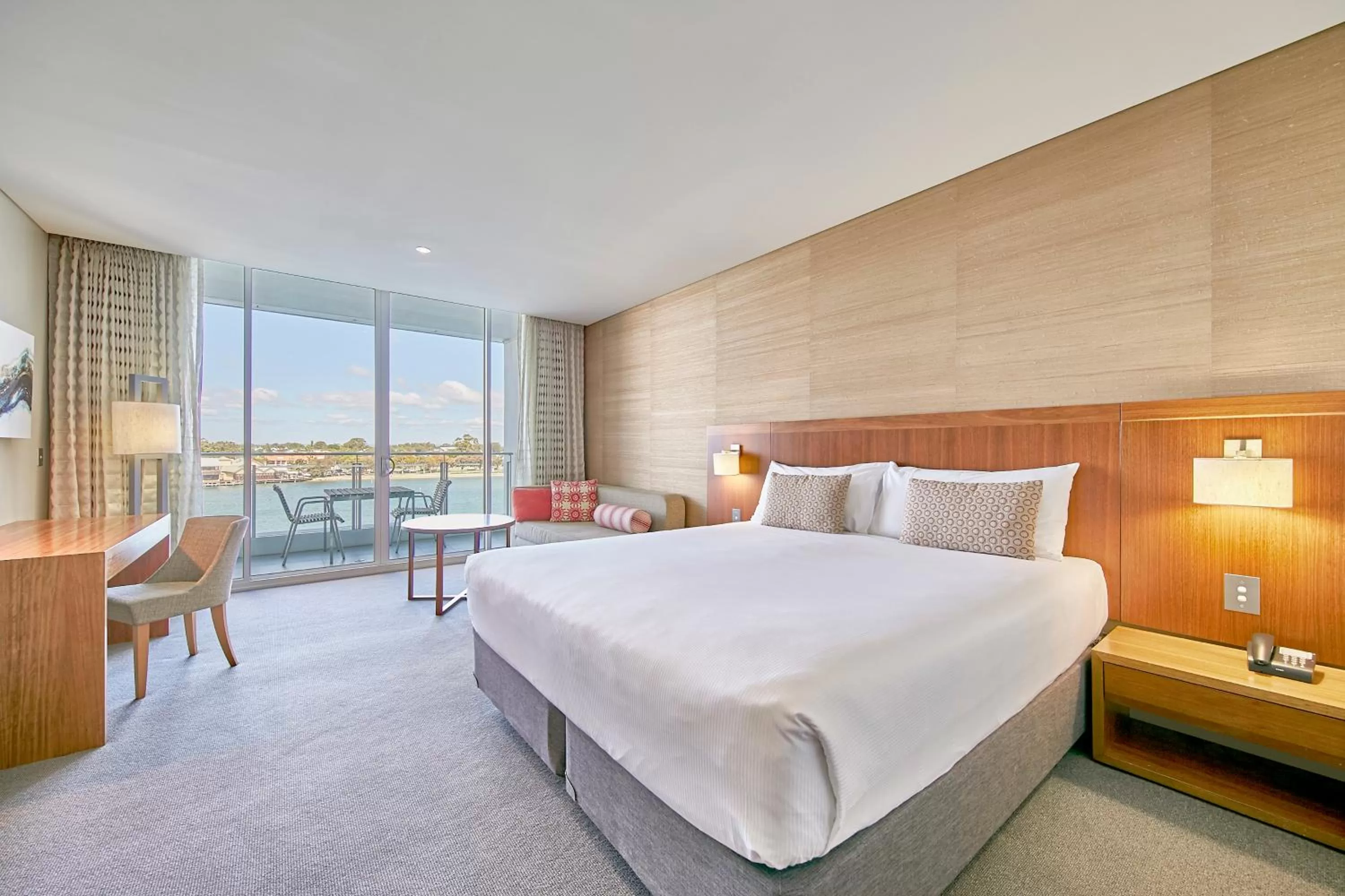 Superior King Room with Water View in The Sebel Mandurah