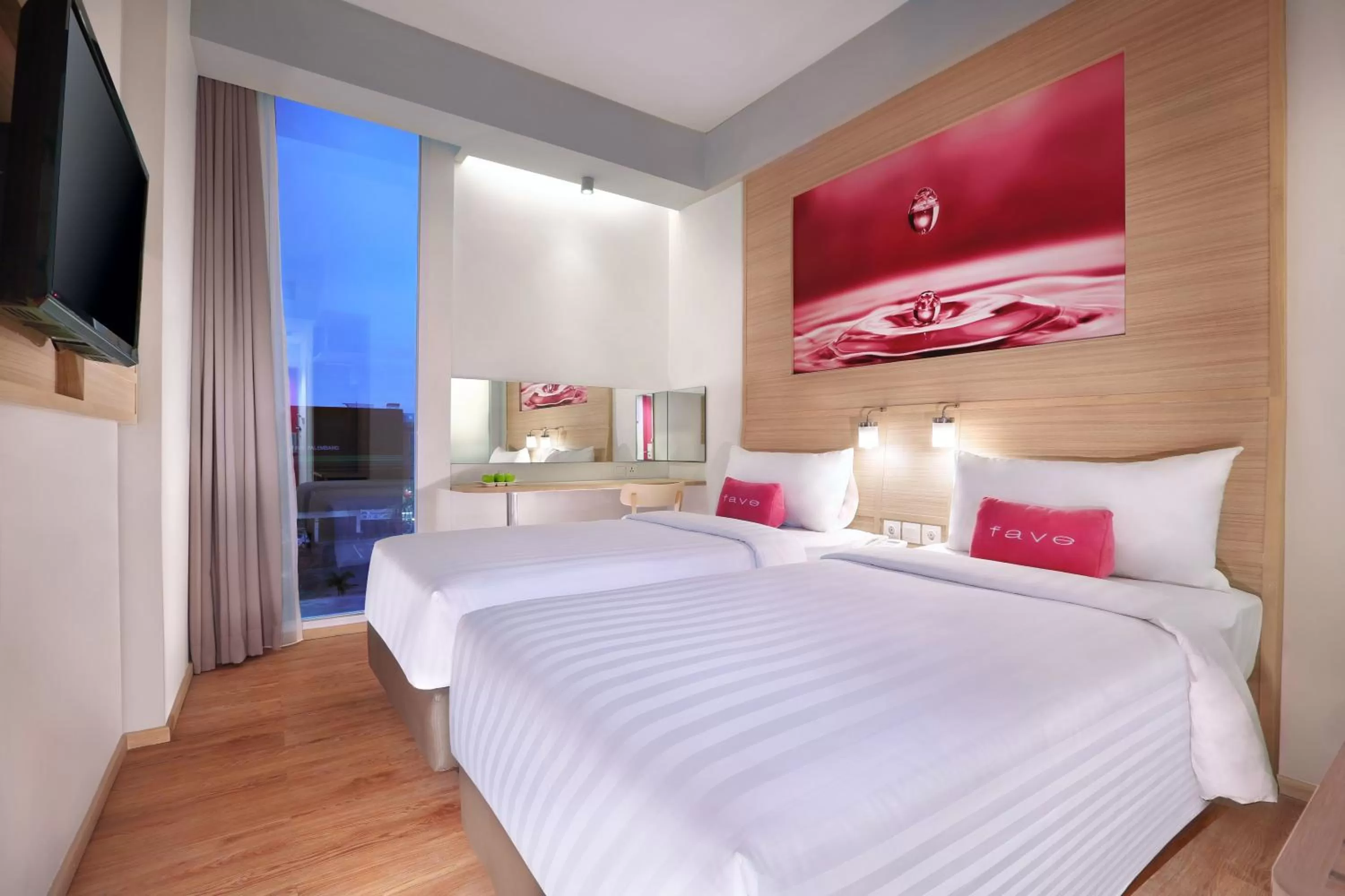 Superior Double or Twin Room in Fave Plus Hotel Palembang