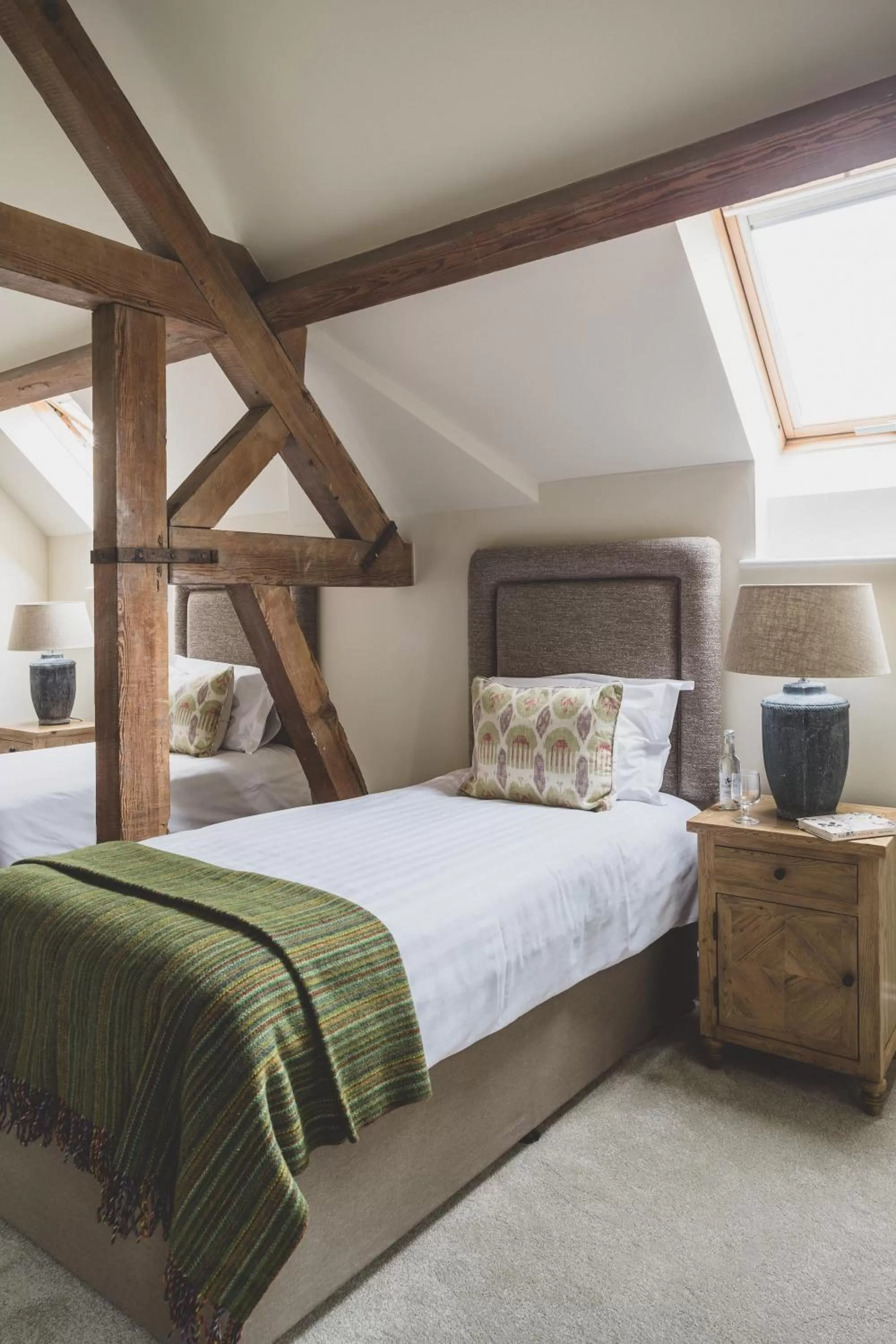 Classic Twin Room in The Clive Arms