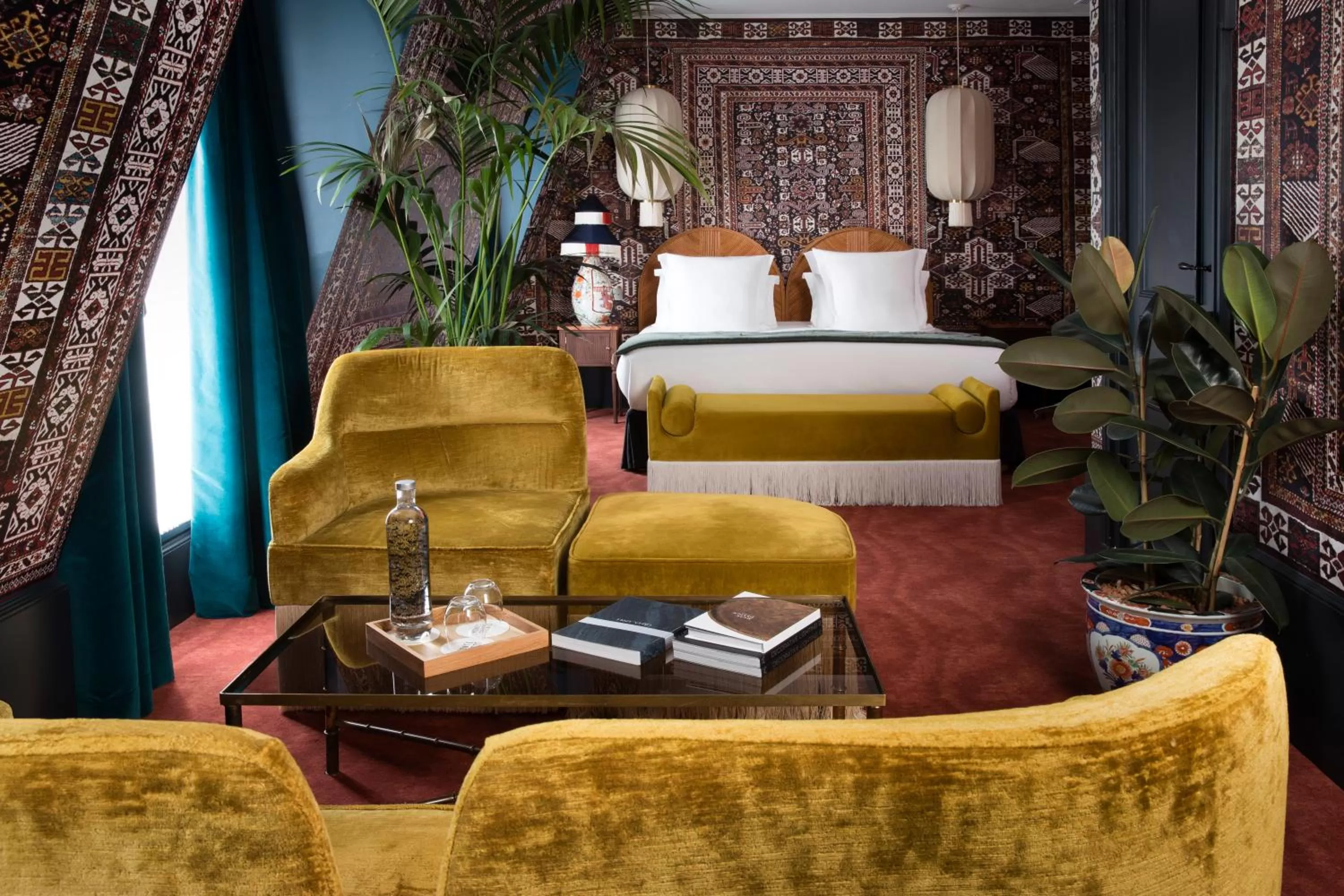 Junior Suite "Haydée" with pool access  in Hôtel Monte Cristo