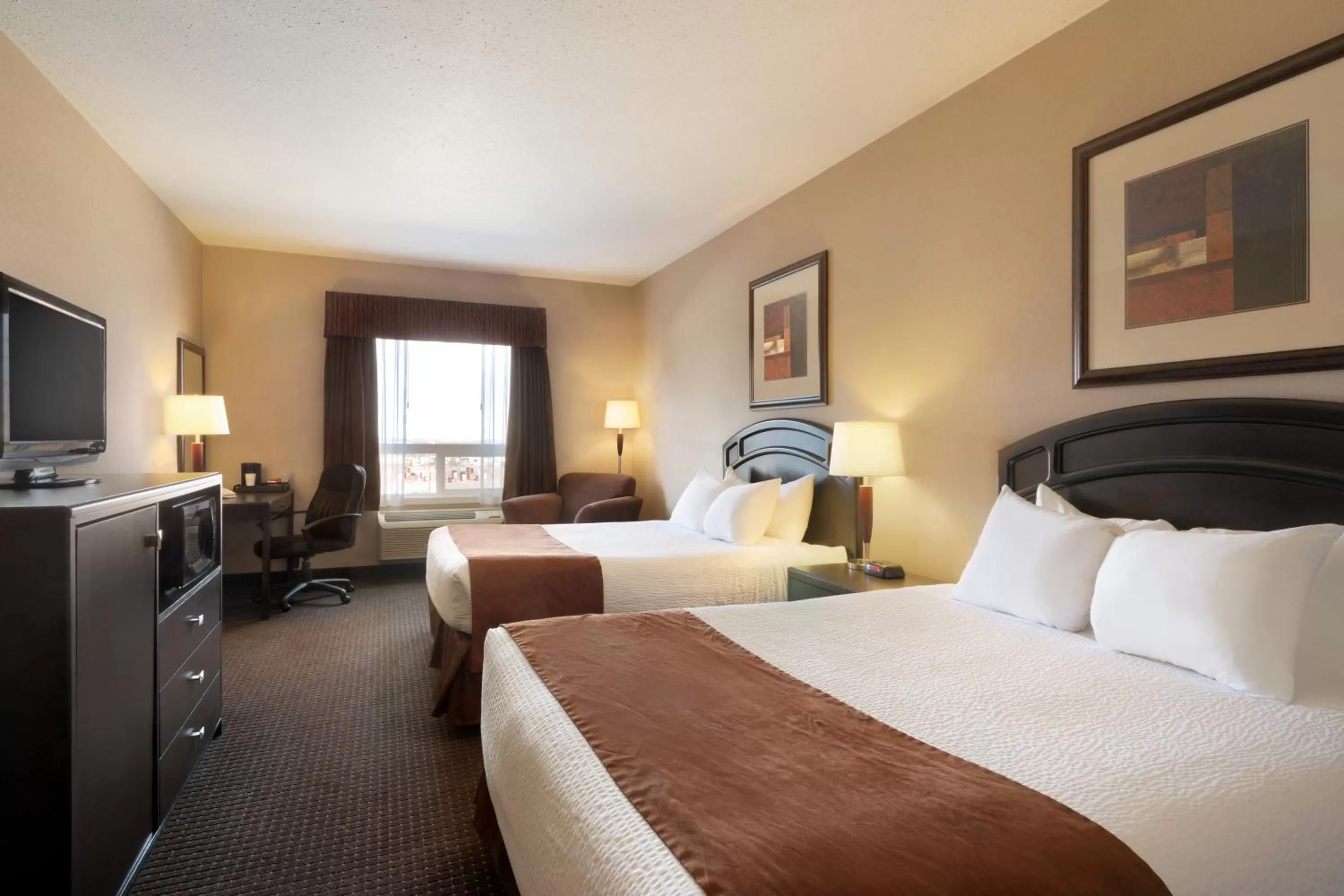 Queen Room with Two Queen Beds in Days Inn by Wyndham Innisfail