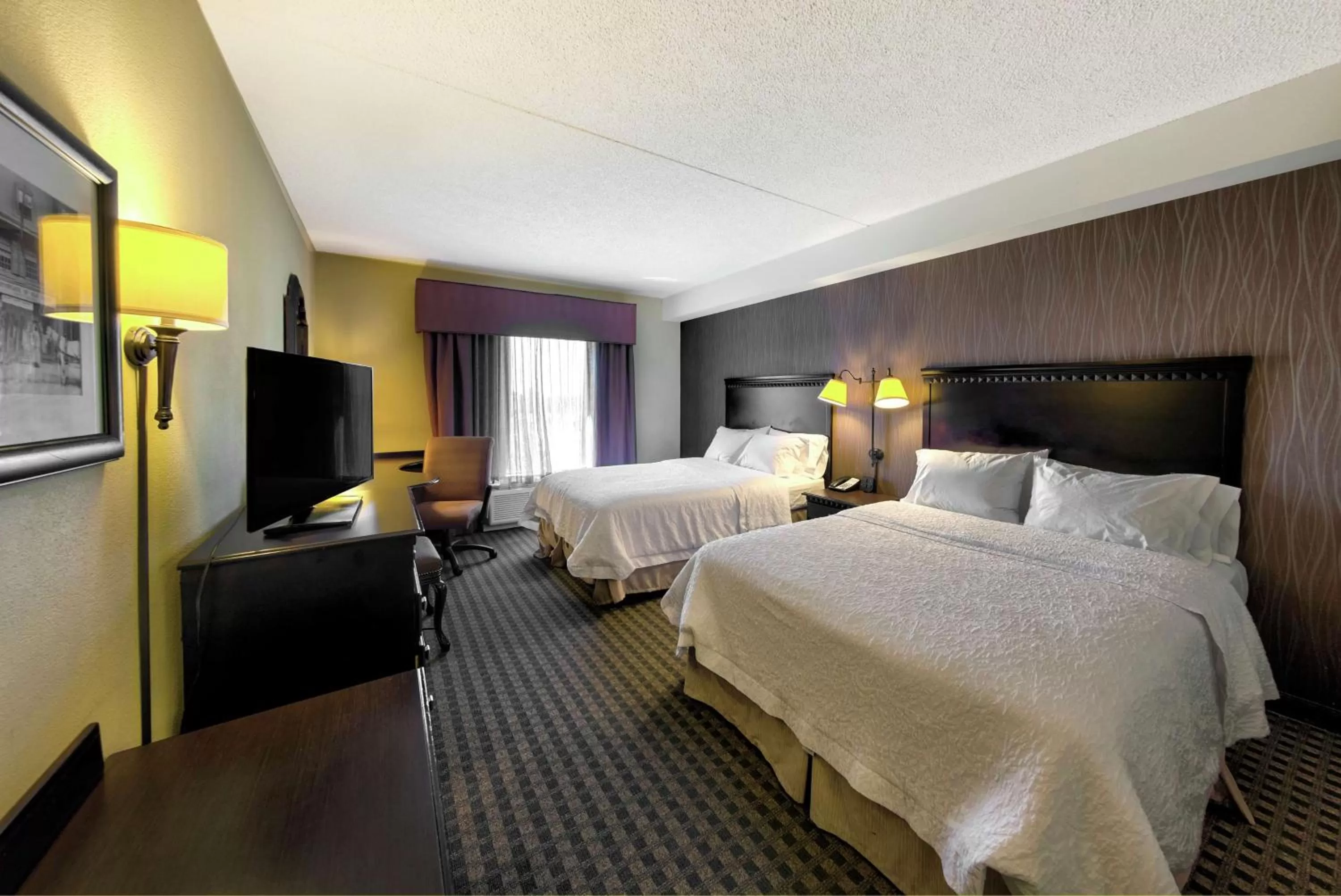 Room with Two Queen Beds - Non-Smoking in Hampton Inn & Suites Chadds Ford