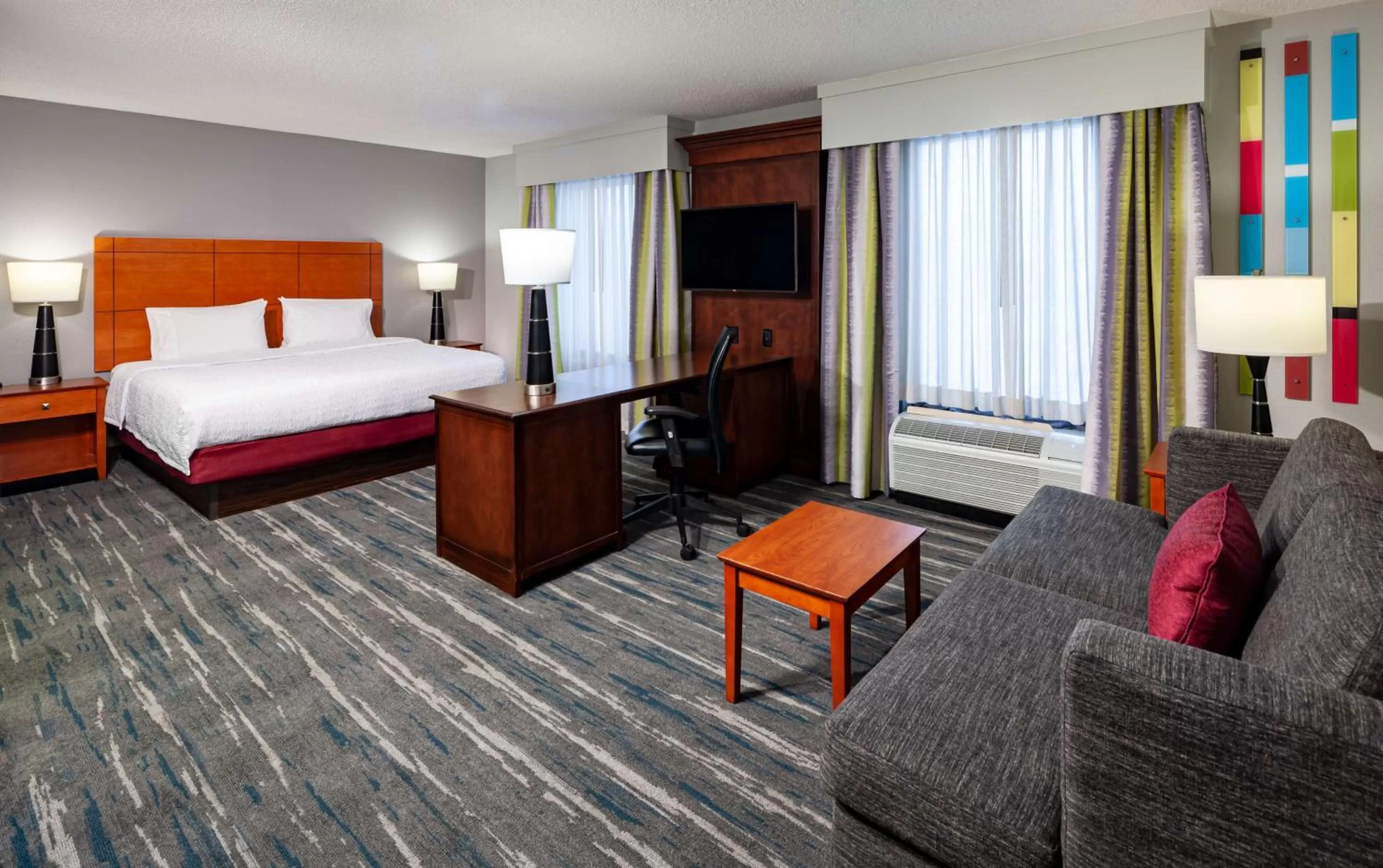 King Studio Suite - Non-Smoking in Hampton Inn & Suites Mobile I-65@ Airport Boulevard