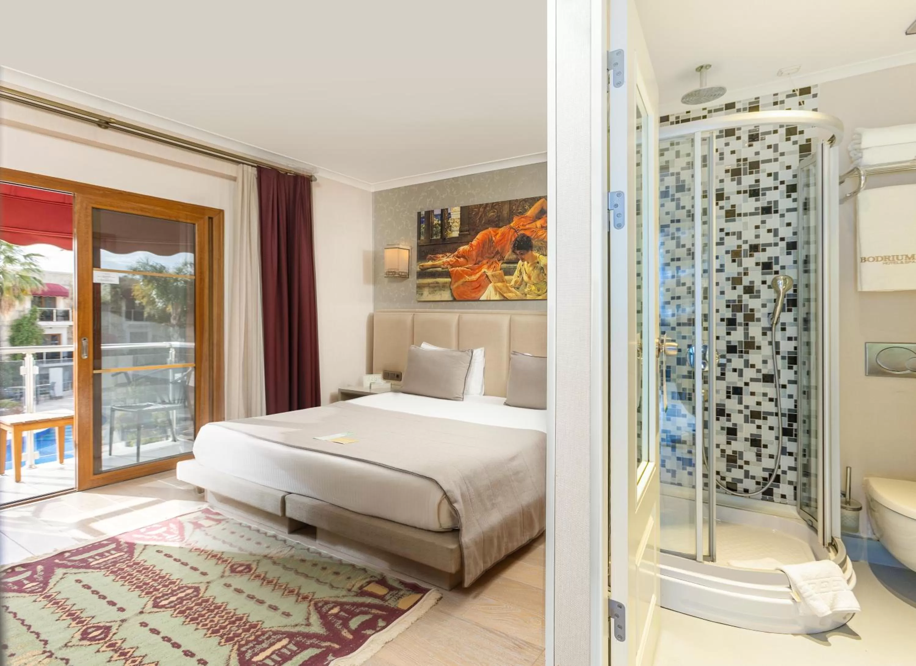 Superior Double or Twin Room with Pool View in Bodrium Hotel & Spa