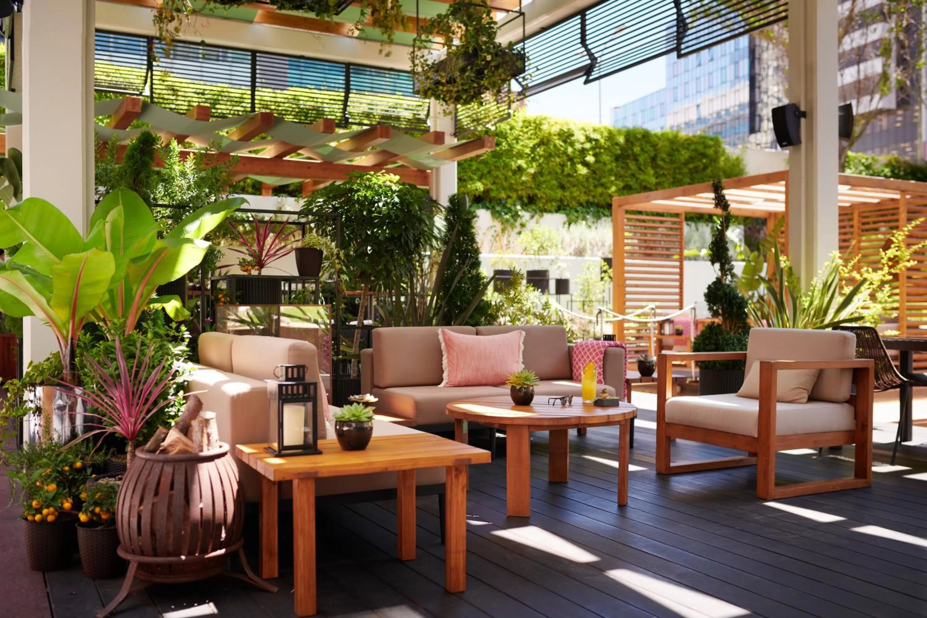 Patio in Corinthia Lisbon
