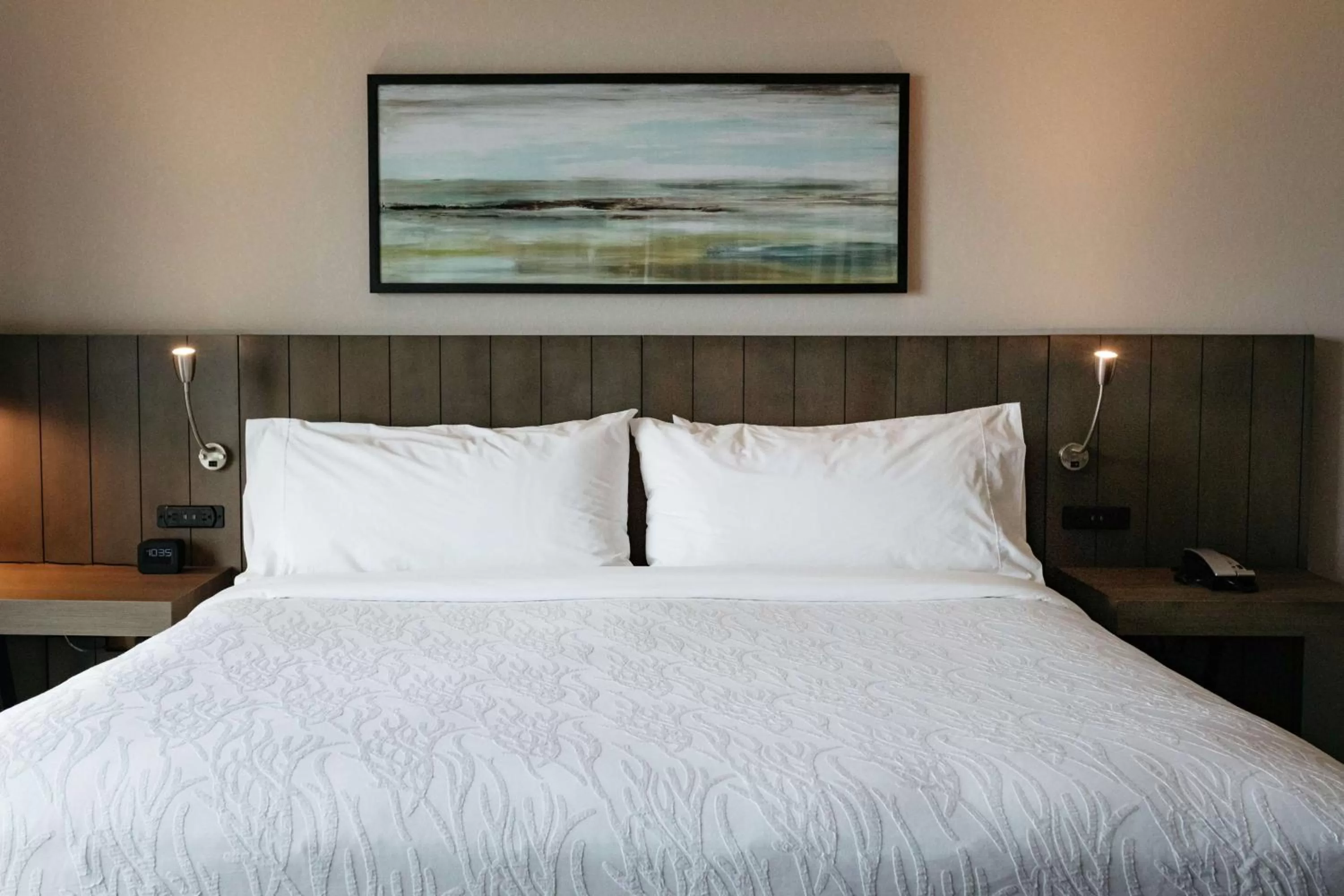 Junior King Suite with Shower in Hilton Garden Inn Madison Sun Prairie