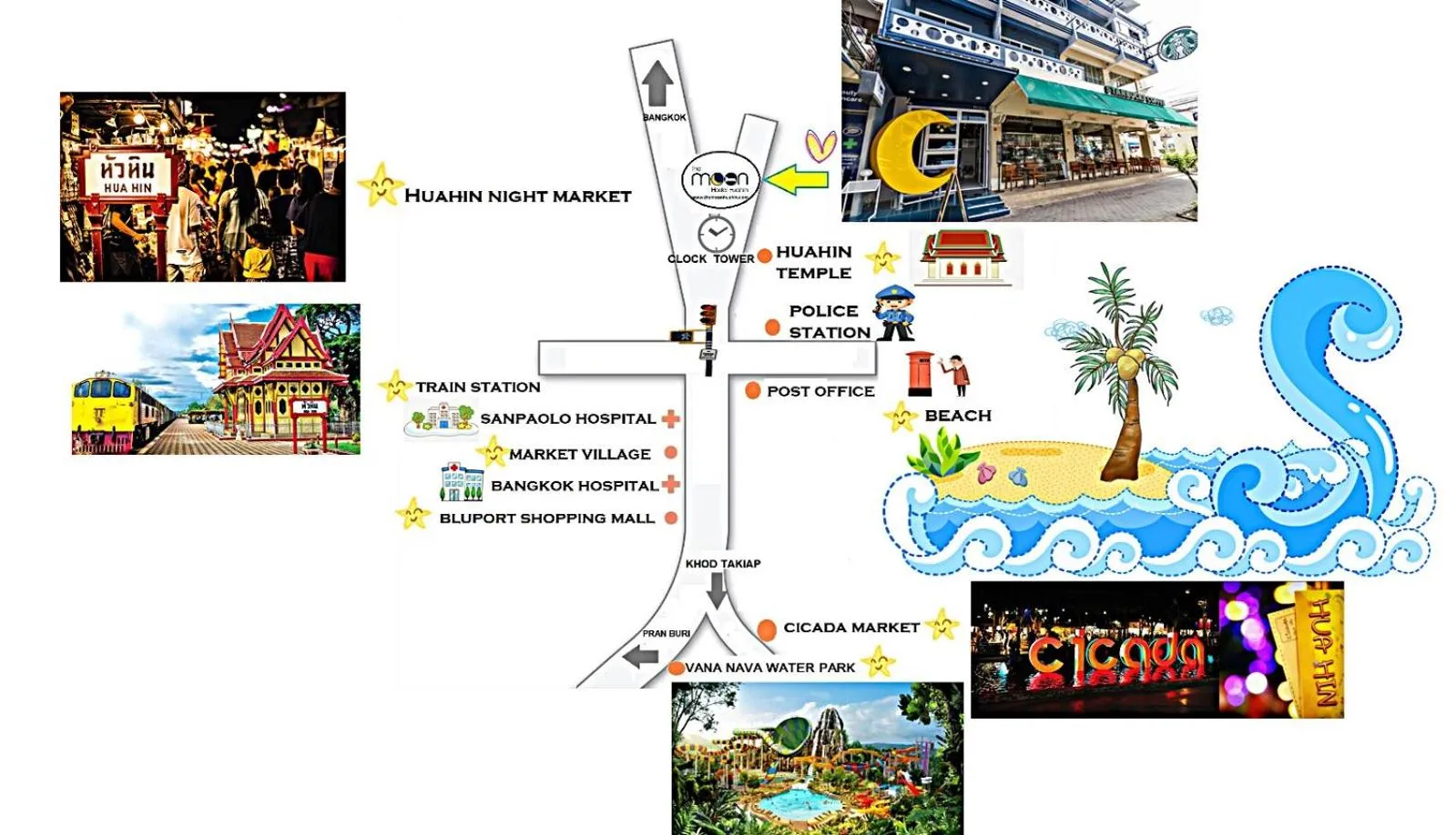 The Moon Hostel Huahin