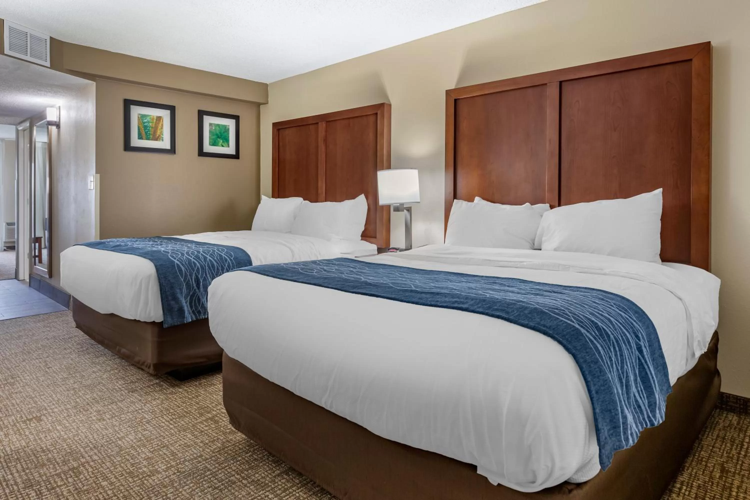 Queen Suite with Two Queen Beds - Non Smoking in Comfort Inn & Suites Spring Lake - Fayetteville near Fort Bragg