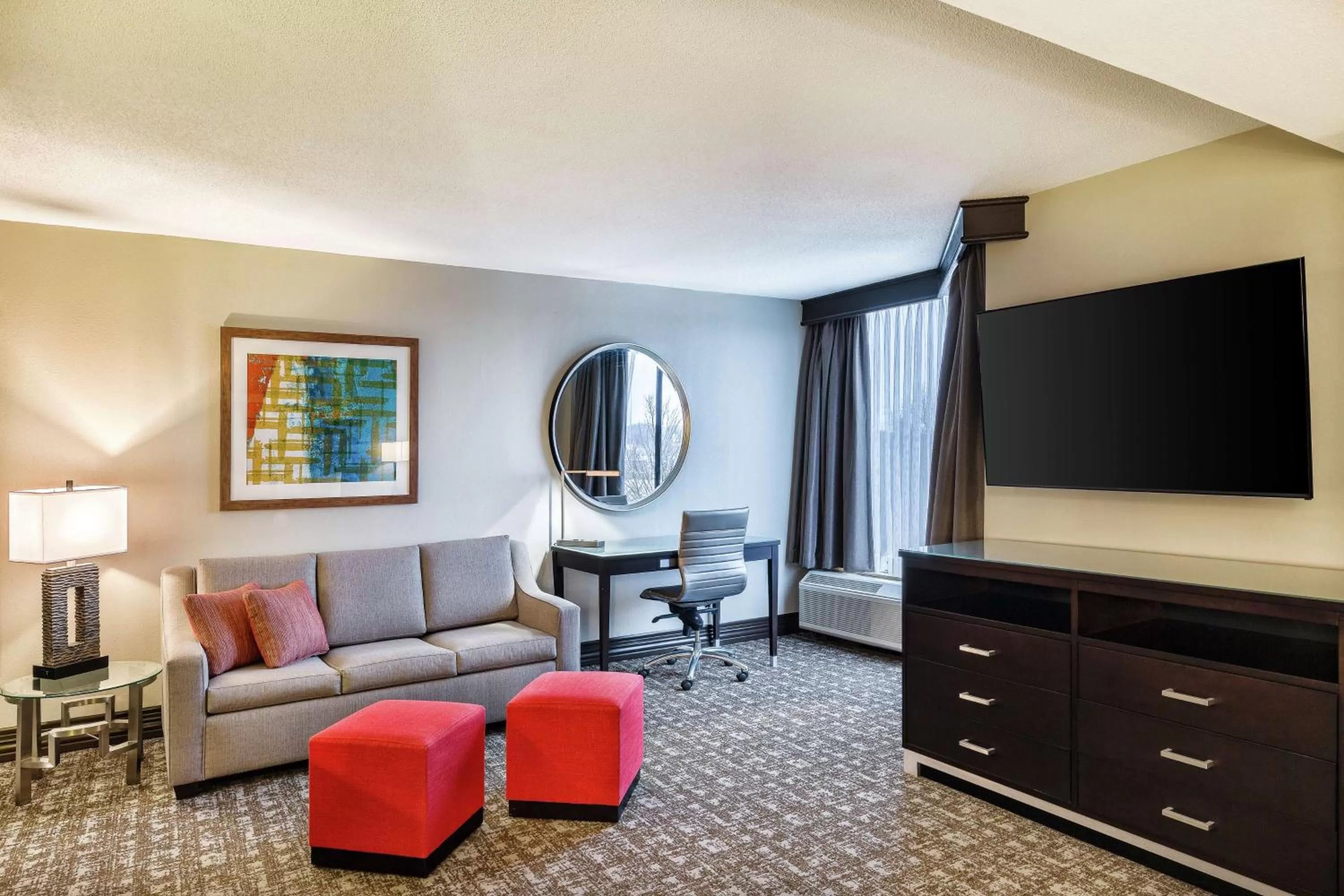 Junior King Suite with Sofa Bed - Non-Smoking in DoubleTree by Hilton Johnson City