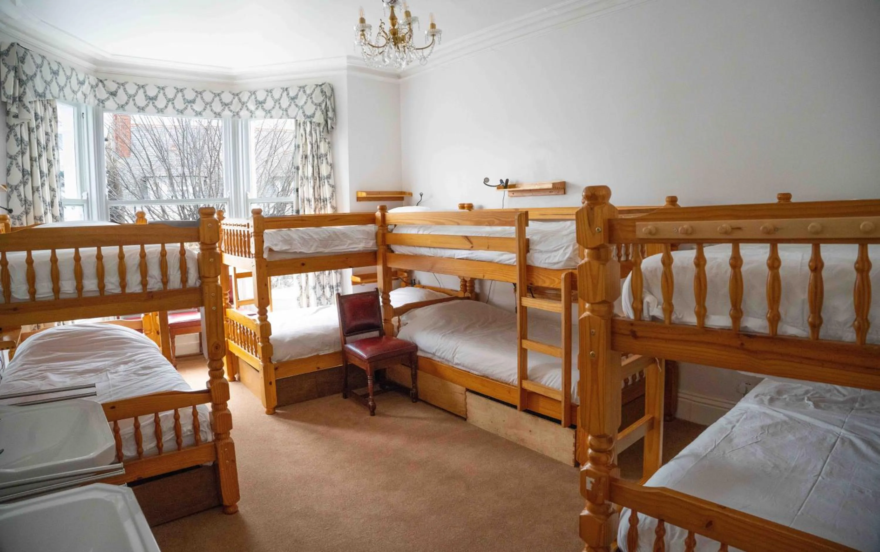 Single Bed in 8-Bed Dormitory Room in Llandudno Hostel