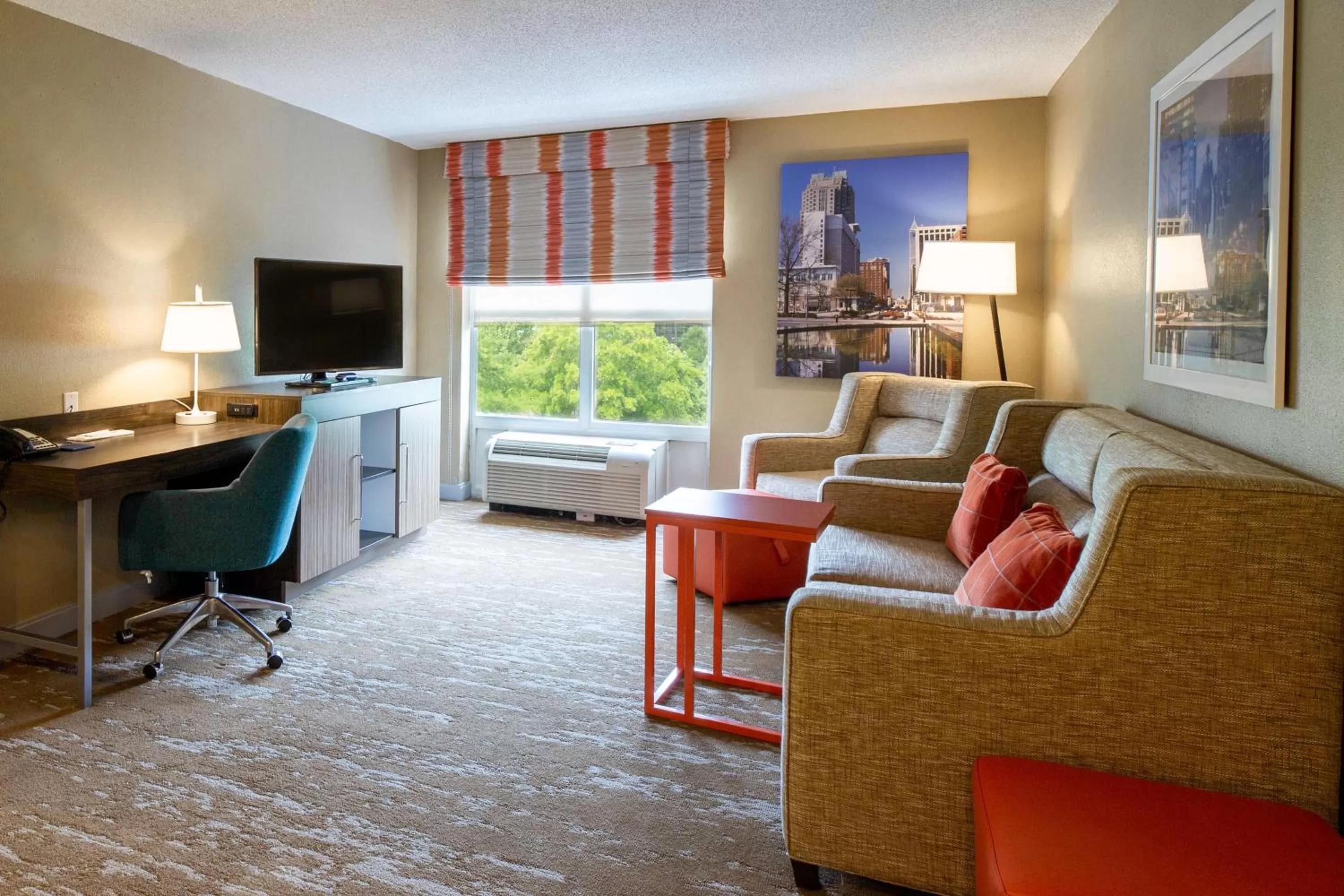 King Suite in Hampton Inn & Suites Raleigh Cary Lenovo Center